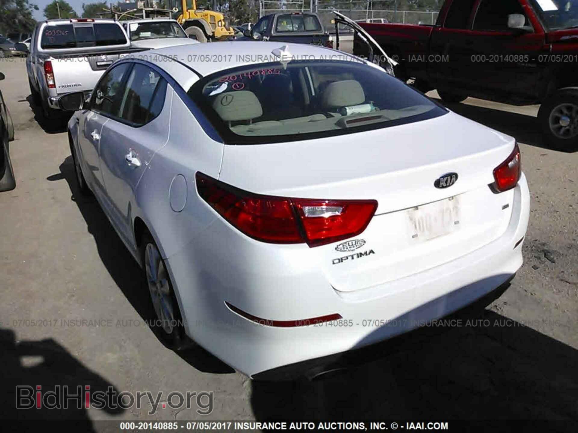 2014 Kia Optima - VIN: 5XXGM4A73EG314186 - Фото 3