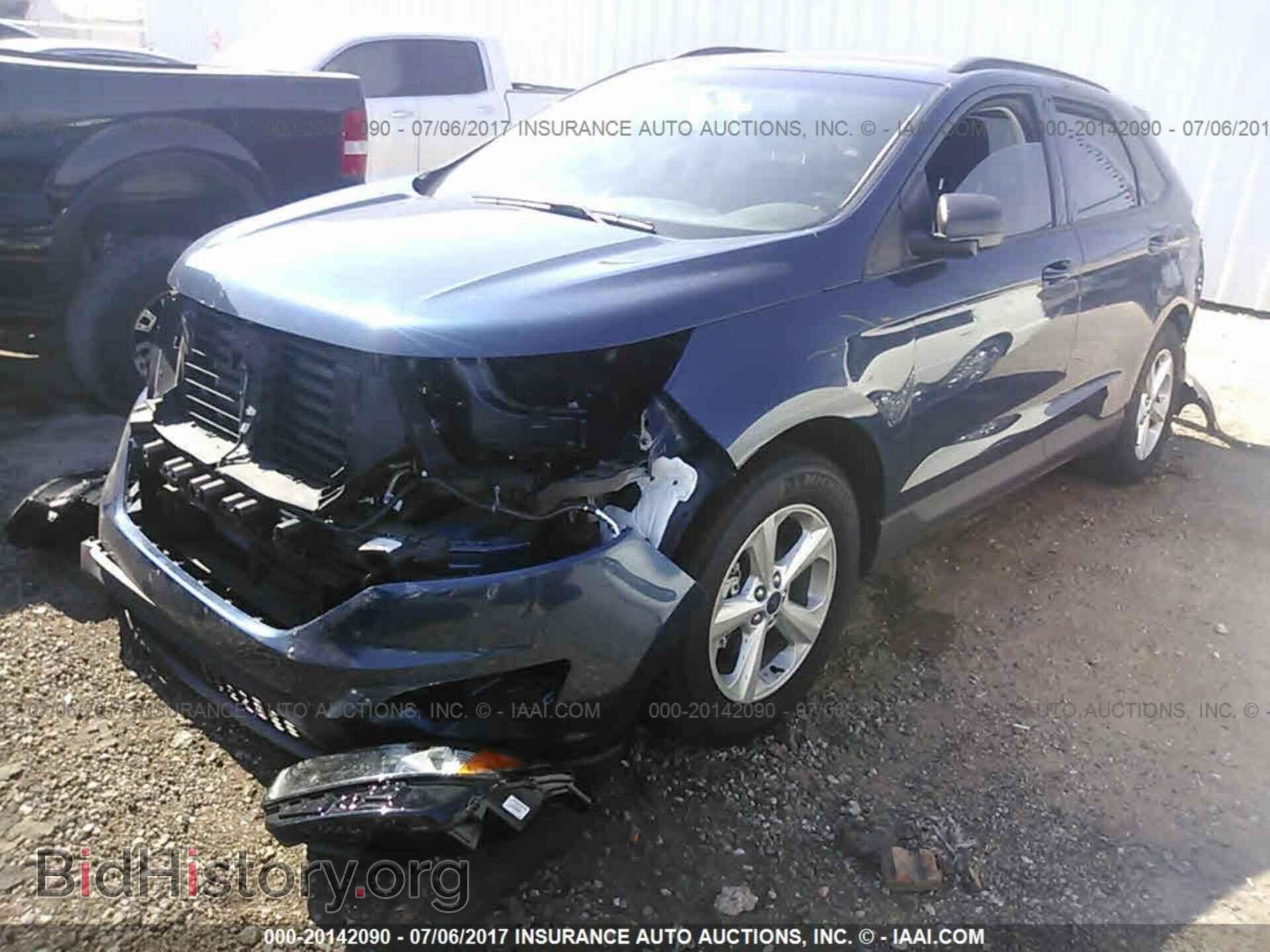 2017 Ford Edge - VIN: 2FMPK3G94HBB04902 - Фото 2