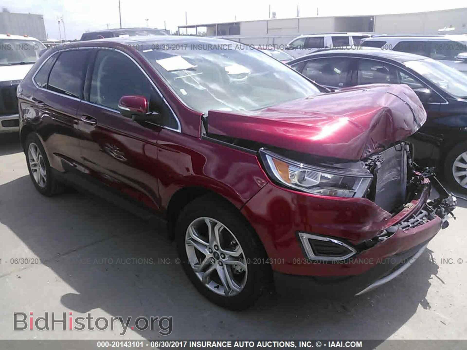 Фотография 2FMPK3K9XHBB11893 - Ford Edge 2017