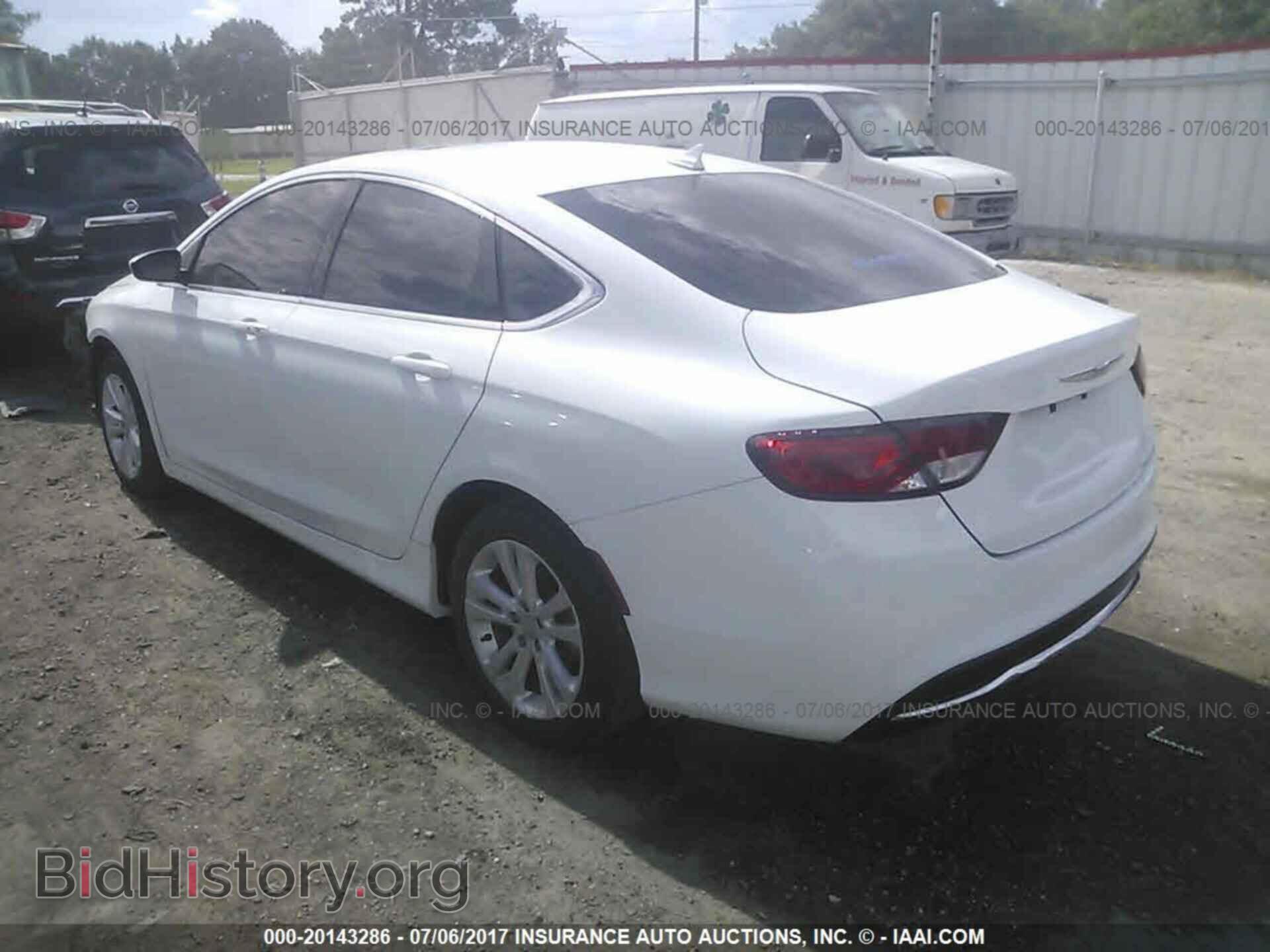 2016 Chrysler 200 - VIN: 1C3CCCAB9GN170204 - Photo 3