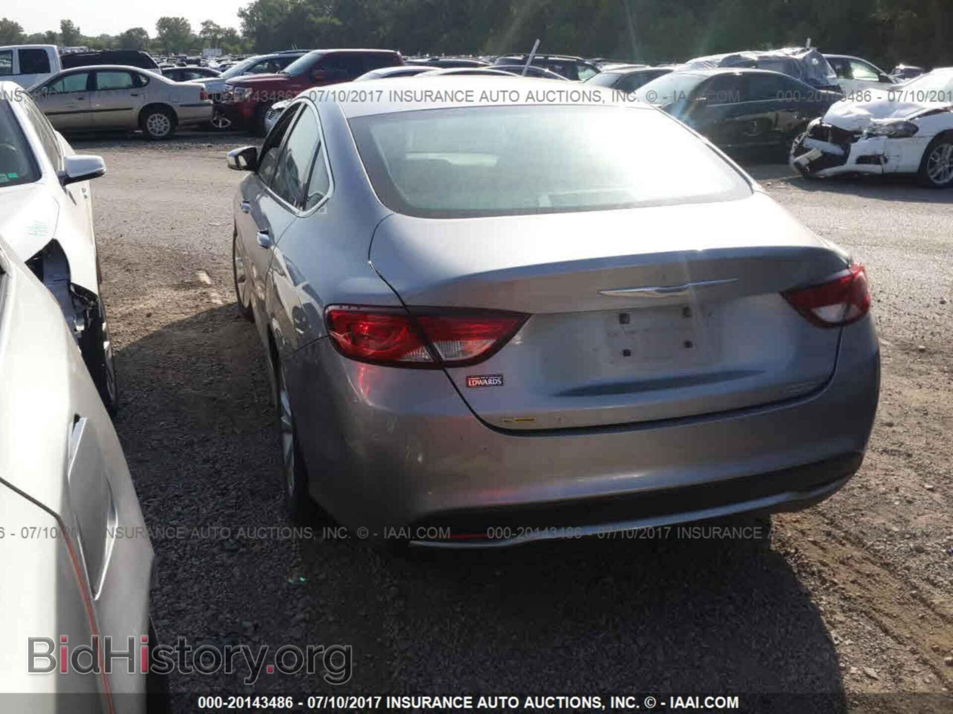 2015 Chrysler 200 - VIN: 1C3CCCAB6FN571689 - Фото 3