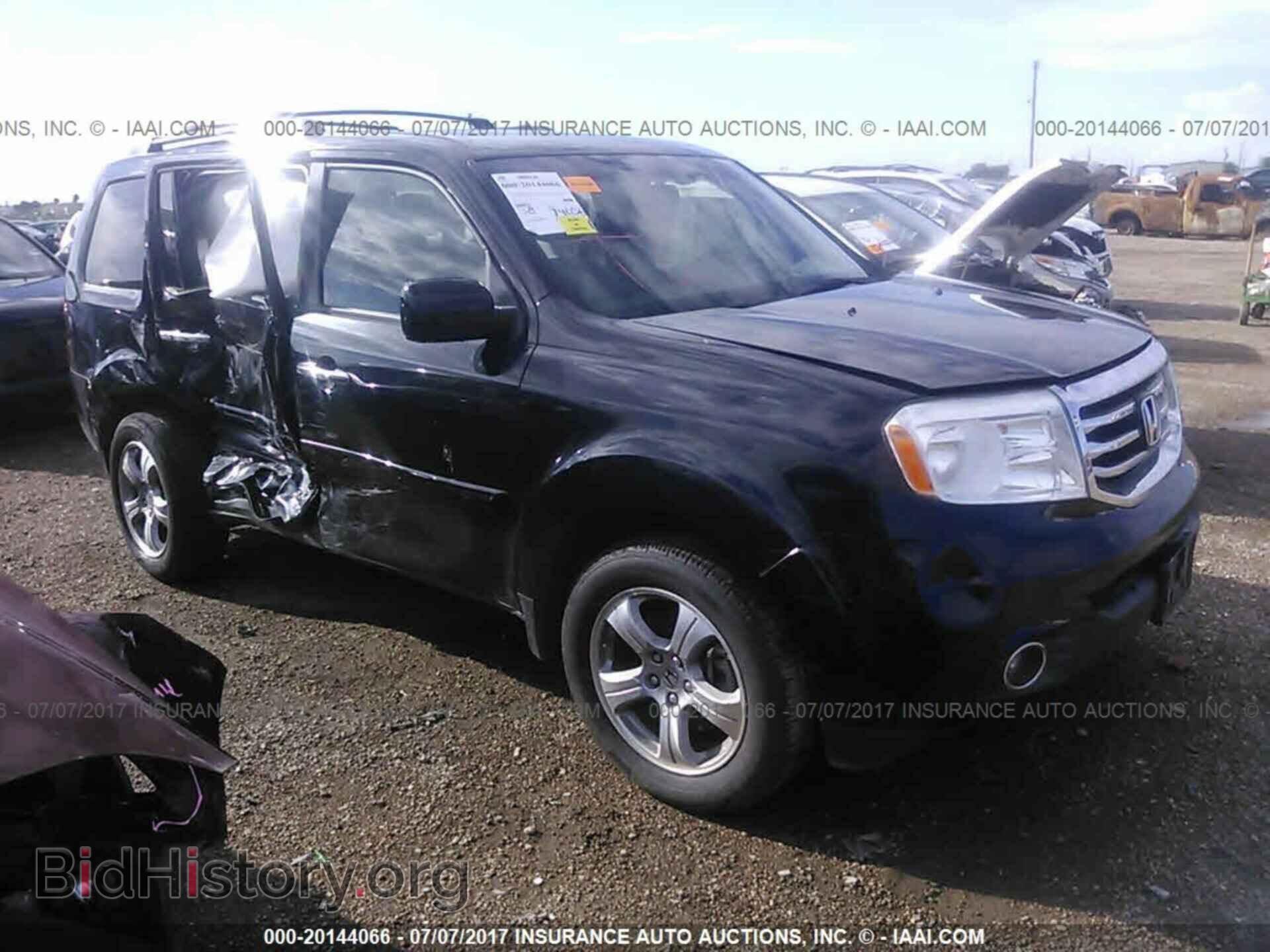 Фотография 5FNYF3H59CB033975 - Honda Pilot 2012