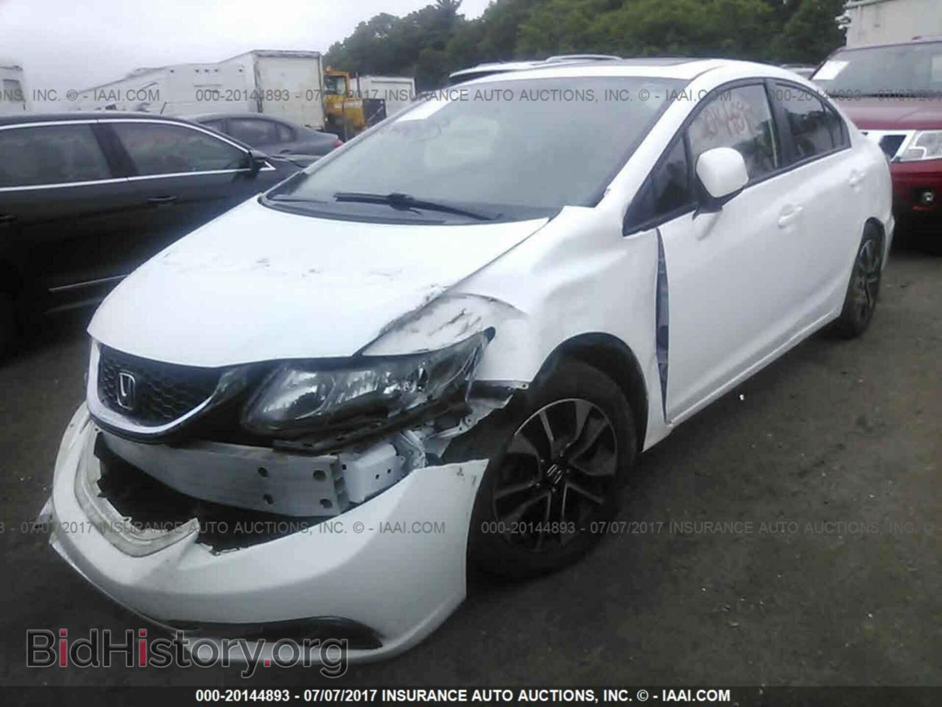 2013 Honda Civic - VIN: 19XFB2F86DE024393 - Фото 2
