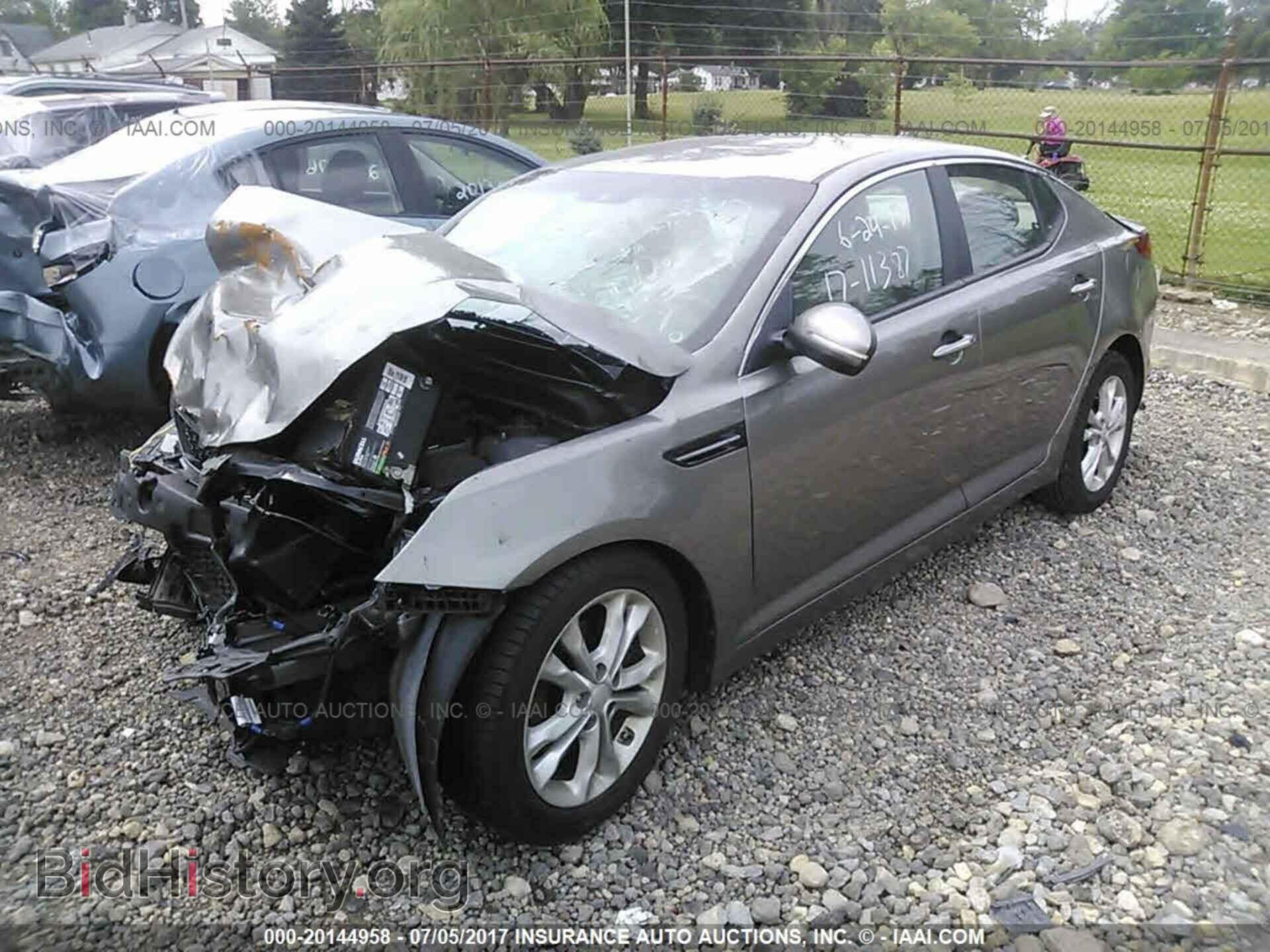 2012 Kia Optima - VIN: 5XXGN4A78CG017358 - Фото 2