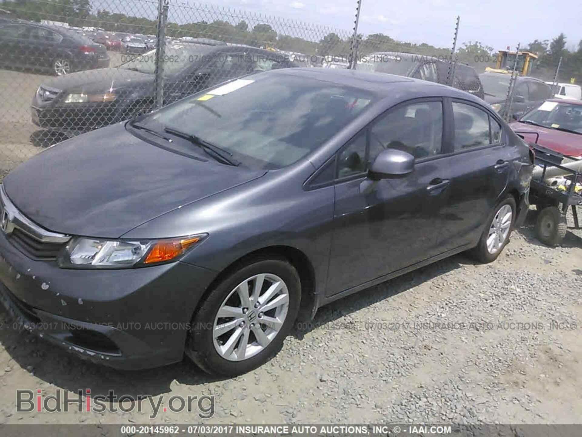 2012 Honda Civic - VIN: 19XFB2F87CE021890 - Фото 2