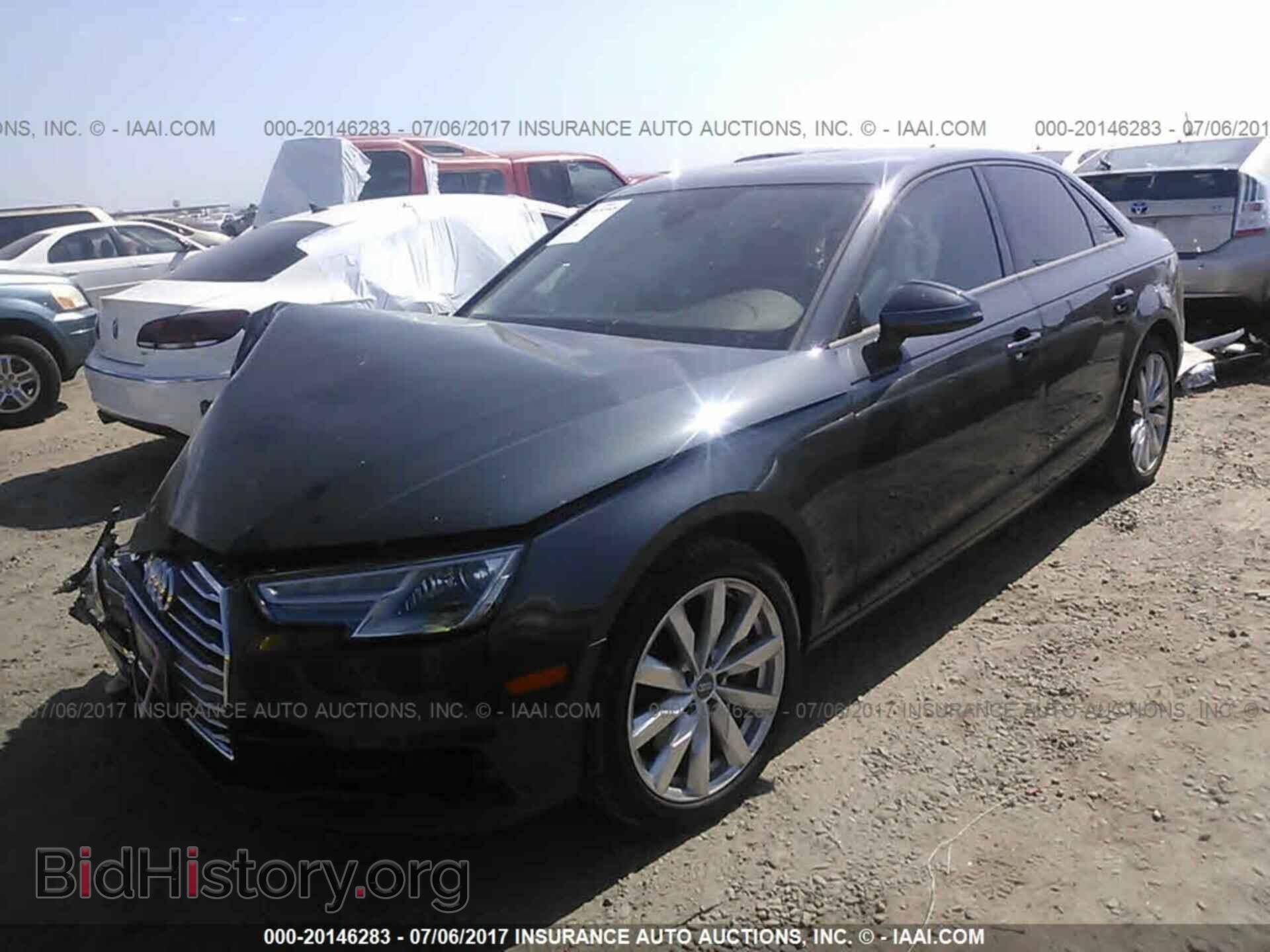 2017 Audi A4 - VIN: WAUGNAF40HN007428 - Фото 2