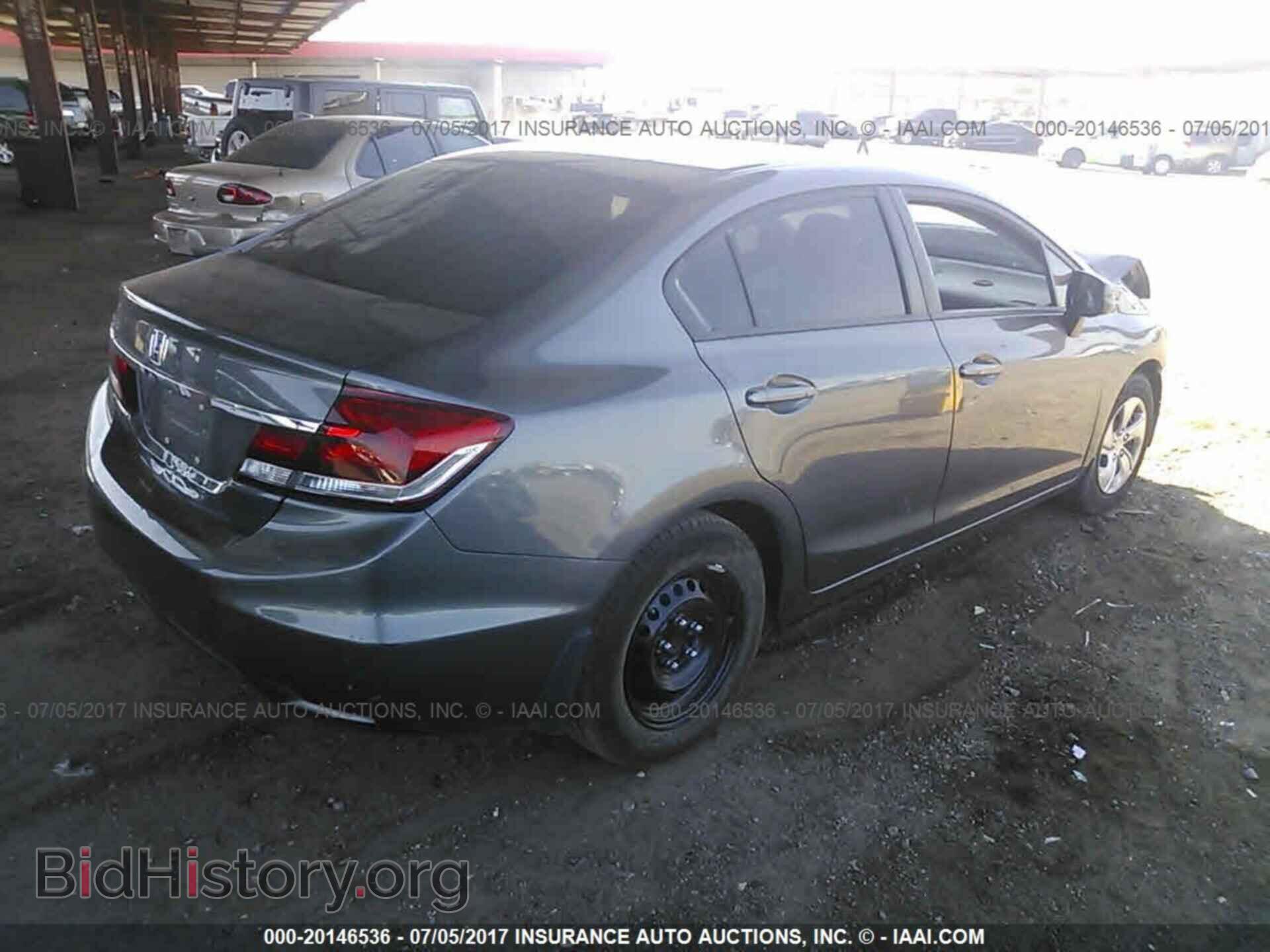 2013 Honda Civic - VIN: 19XFB2F5XDE082285 - Фото 4