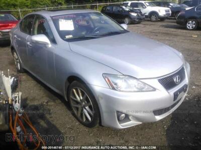 2011 Lexus IS, silver — VIN JTHCF5C21B5045927, IAAI