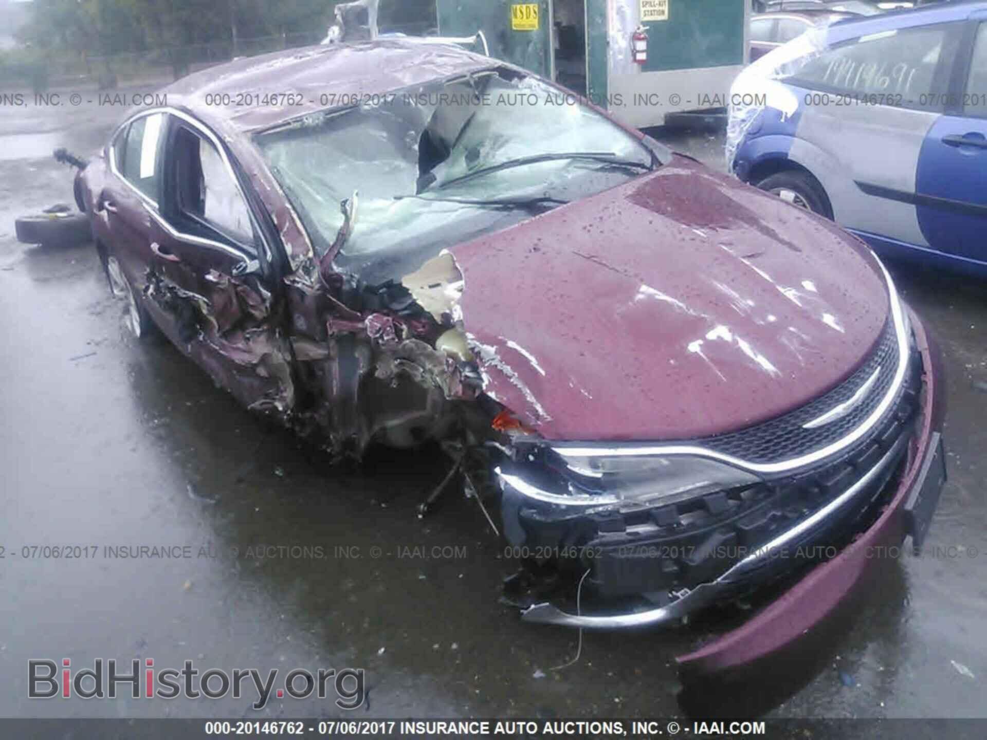 Фотография 1C3CCCAB2GN102598 - Chrysler 200 2016