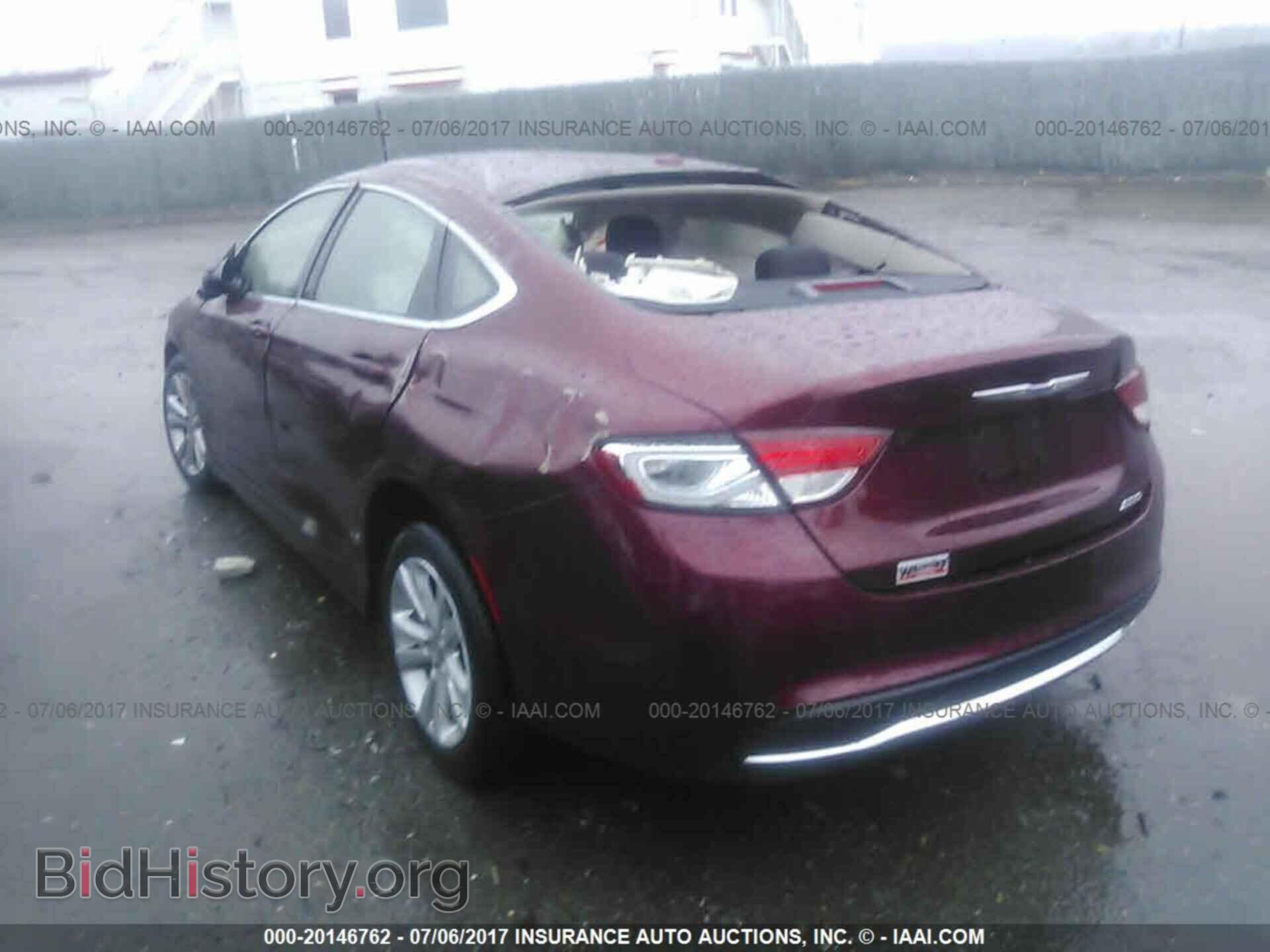 2016 Chrysler 200 - VIN: 1C3CCCAB2GN102598 - Photo 3