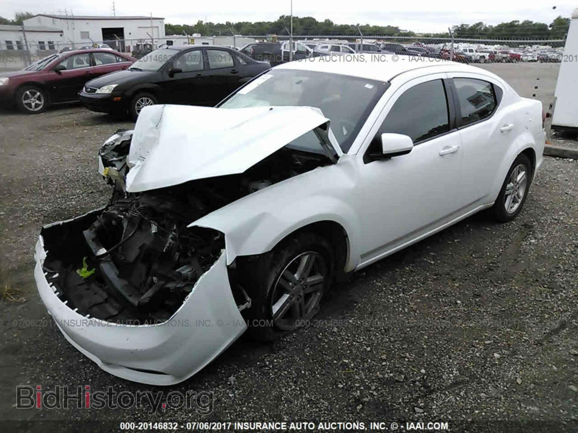2012 Dodge Avenger - VIN: 1C3CDZCB1CN219645 - Фото 2