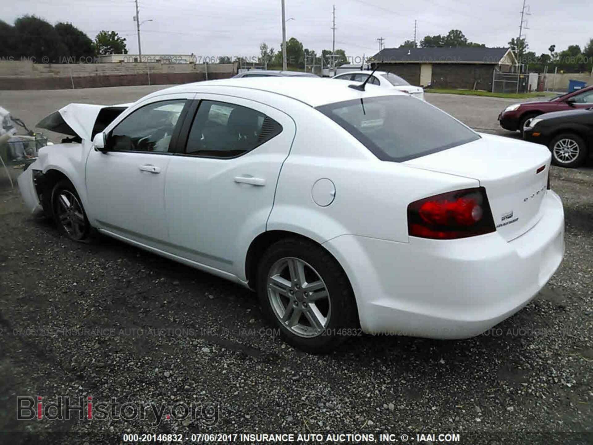 2012 Dodge Avenger - VIN: 1C3CDZCB1CN219645 - Фото 3