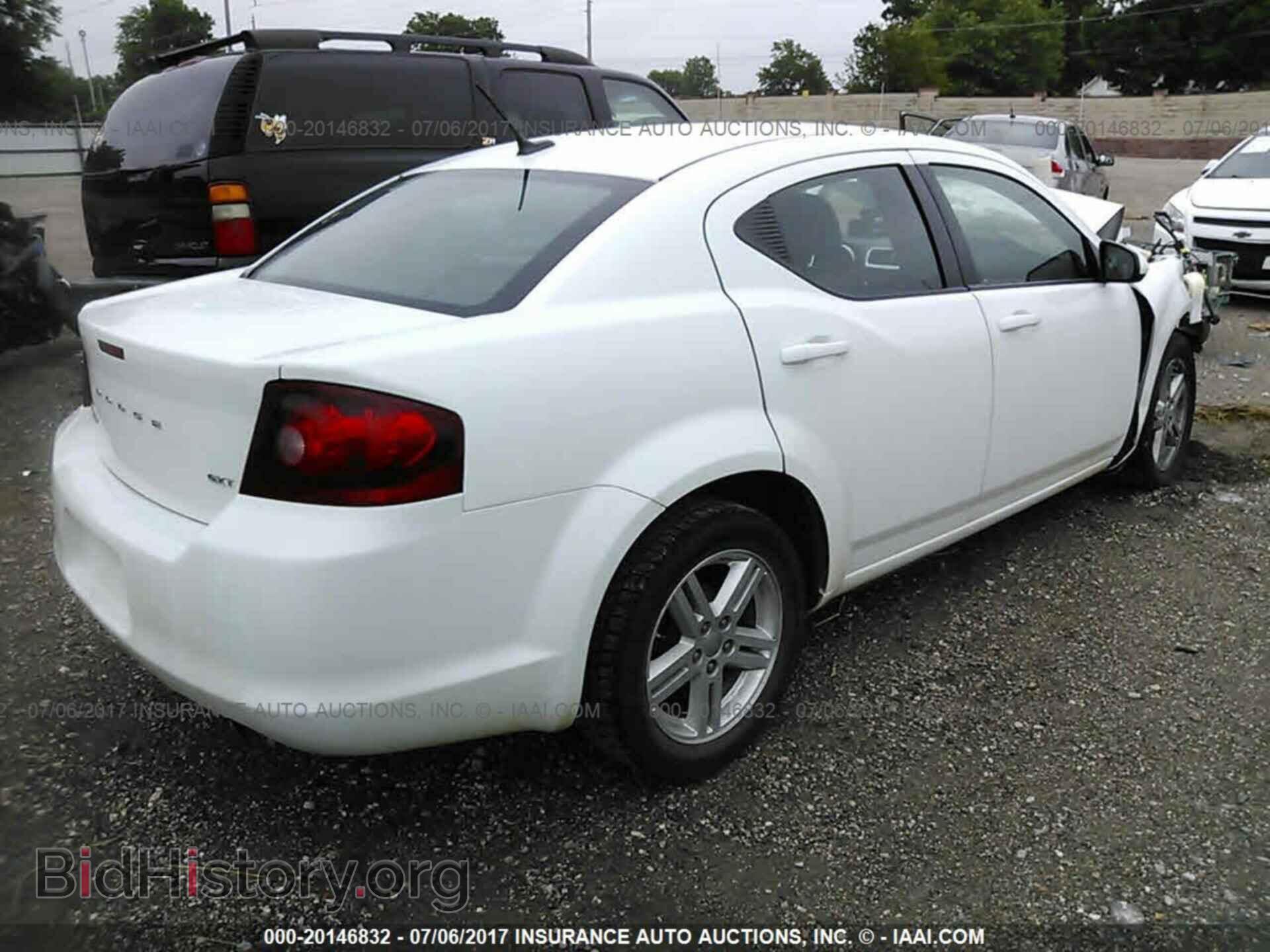 2012 Dodge Avenger - VIN: 1C3CDZCB1CN219645 - Фото 4
