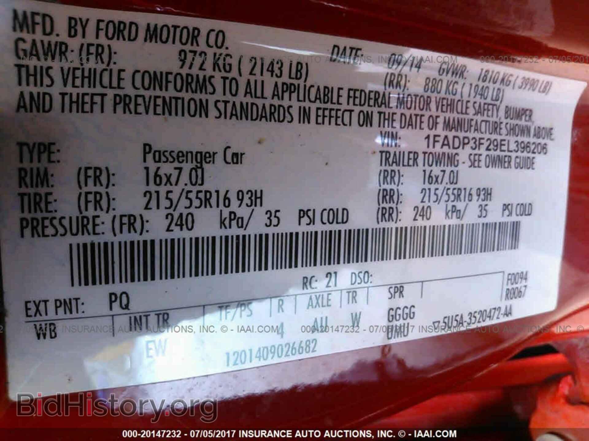 2014 Ford Focus - VIN: 1FADP3F29EL396206 - Photo 9