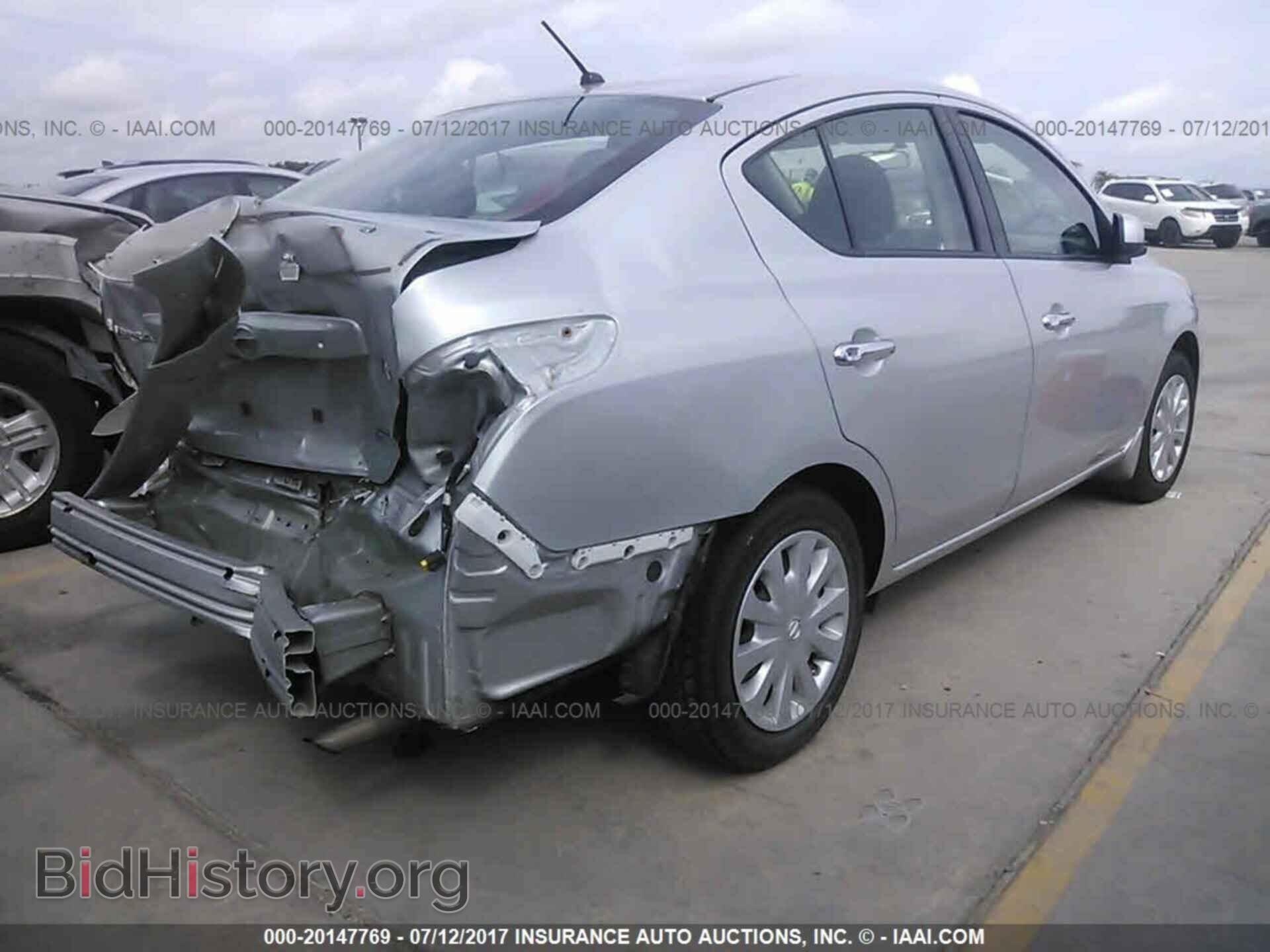 2014 Nissan Versa - VIN: 3N1CN7AP6EL818560 - Фото 4