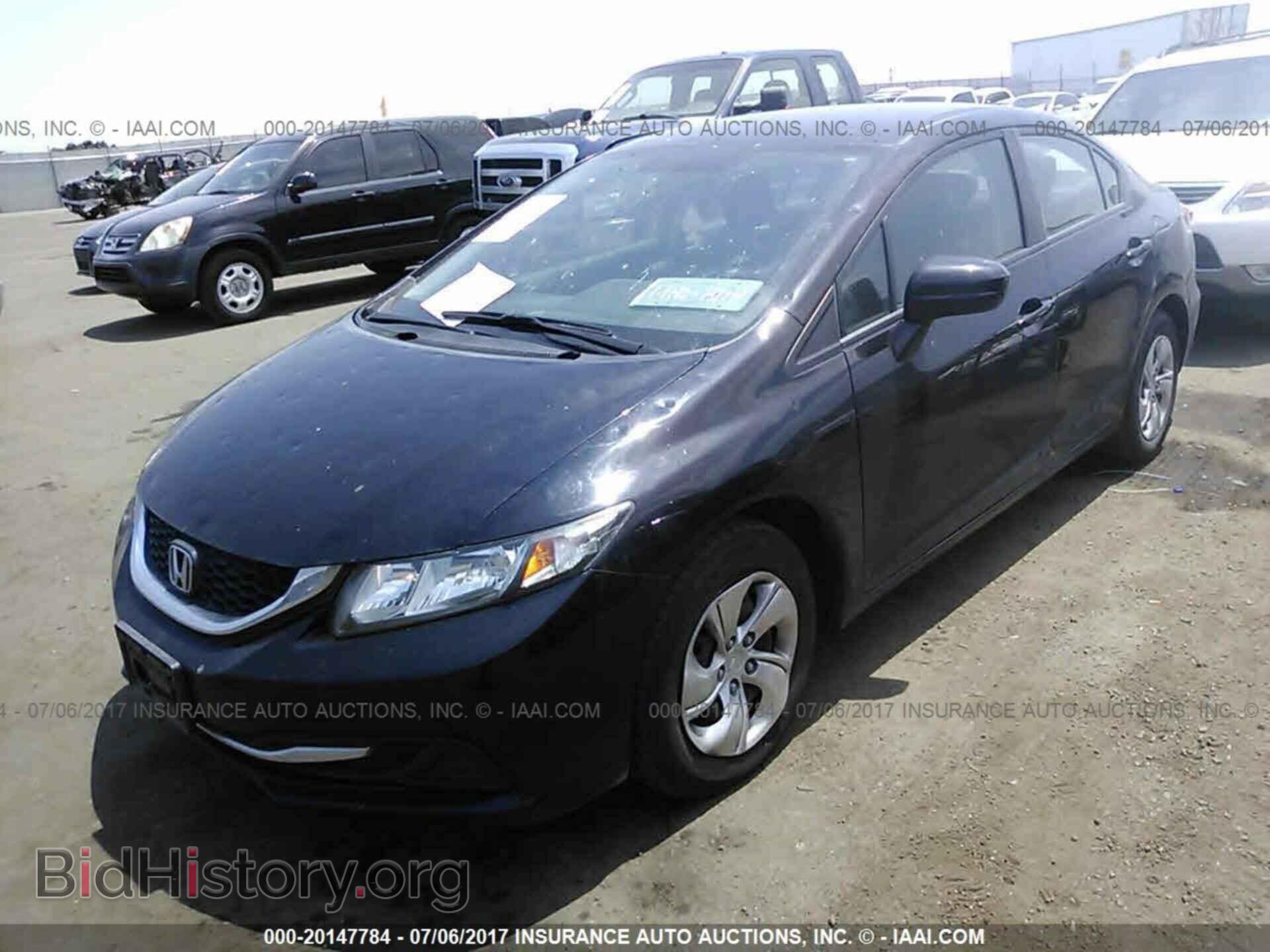 2014 Honda Civic - VIN: 19XFB2F55EE007768 - Фото 2
