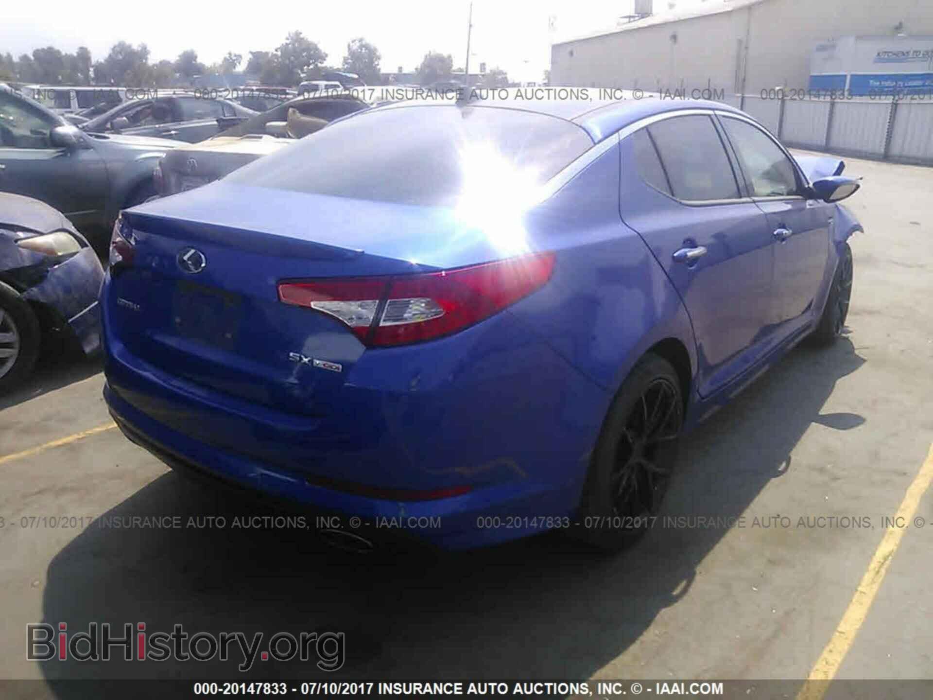 2013 Kia Optima - VIN: 5XXGR4A66DG109999 - Фото 4