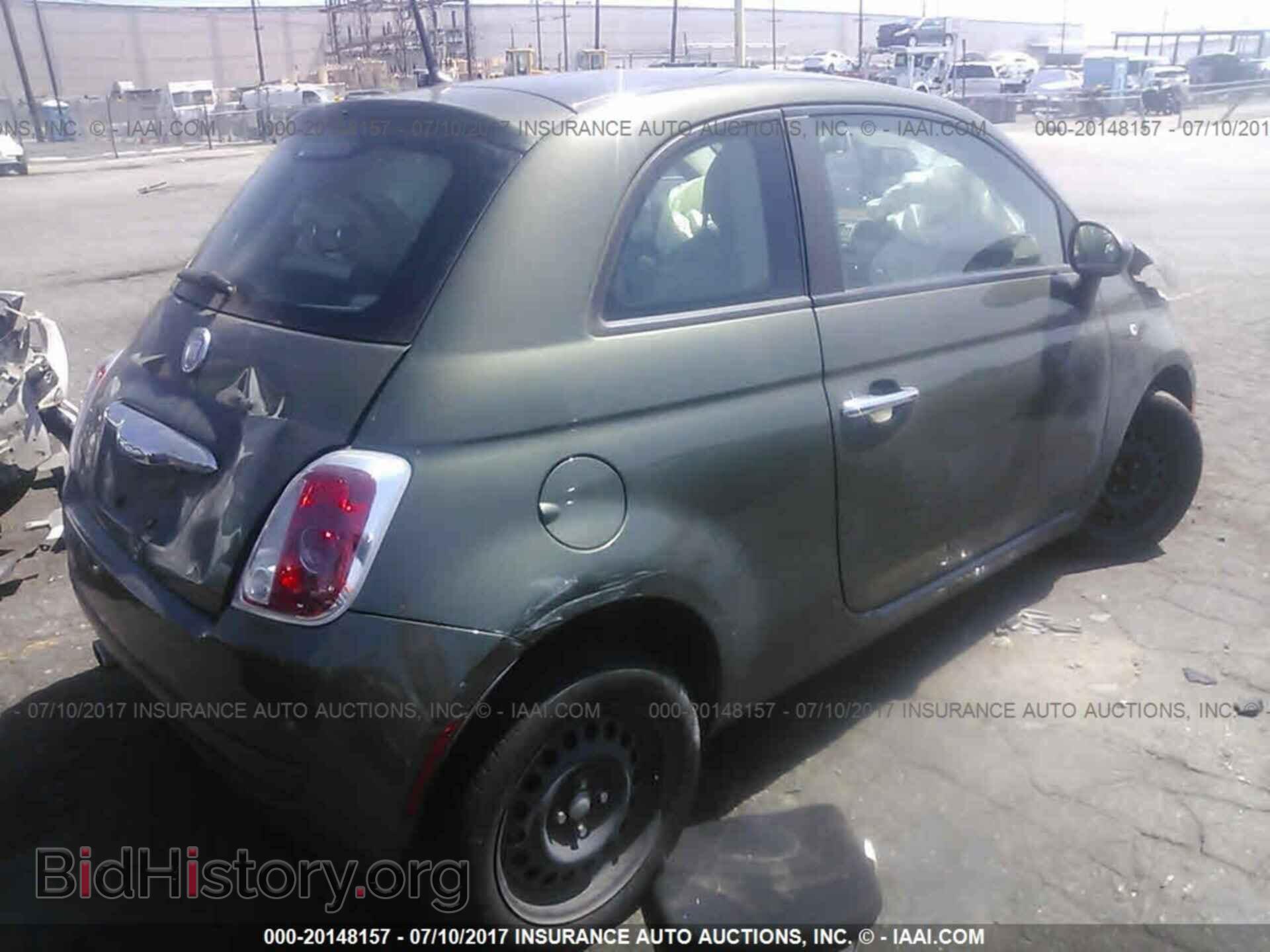 2012 Fiat 500 - VIN: 3C3CFFAR1CT206080 - Фото 4