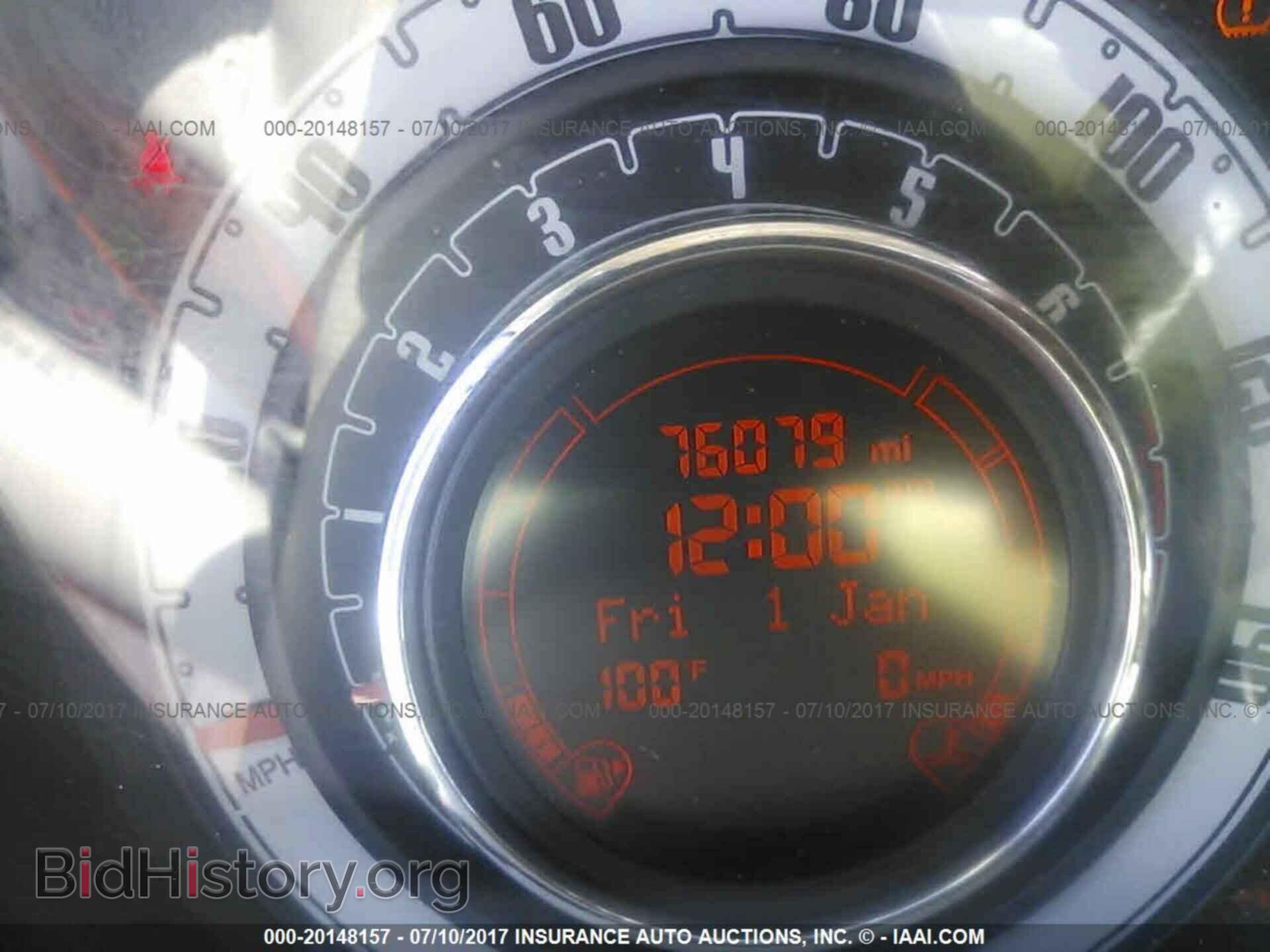 2012 Fiat 500 - VIN: 3C3CFFAR1CT206080 - Фото 7