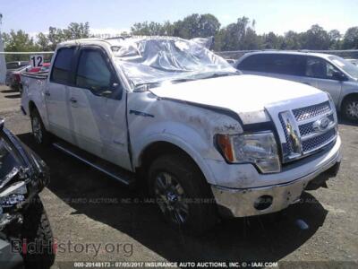2011 Ford F150, белый — VIN 1FTFW1ET0BFC18716, IAAI