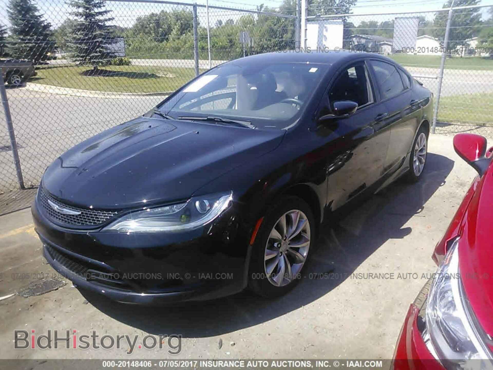 2015 Chrysler 200 - VIN: 1C3CCCBB2FN727063 - Фото 2