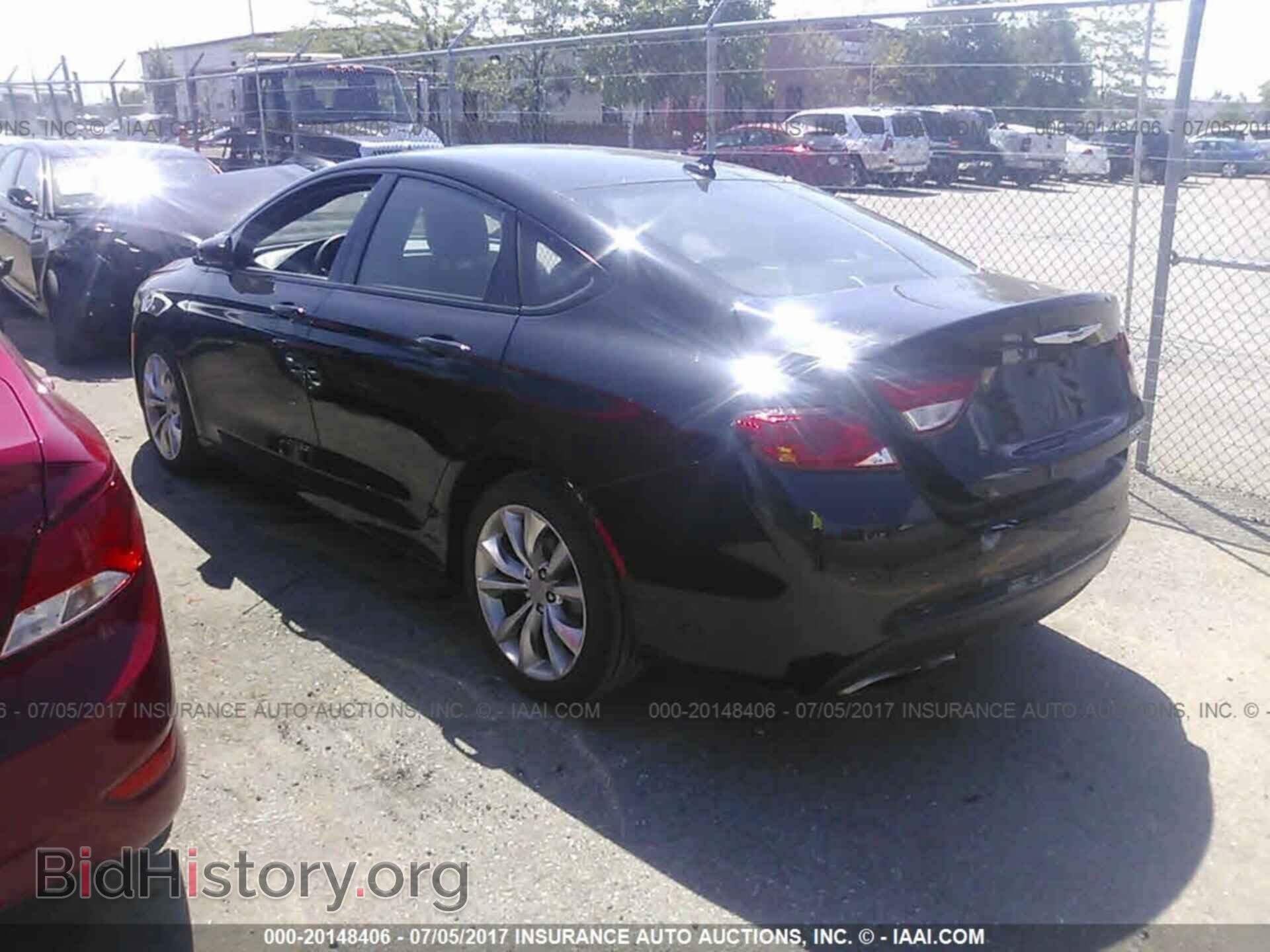 2015 Chrysler 200 - VIN: 1C3CCCBB2FN727063 - Фото 3