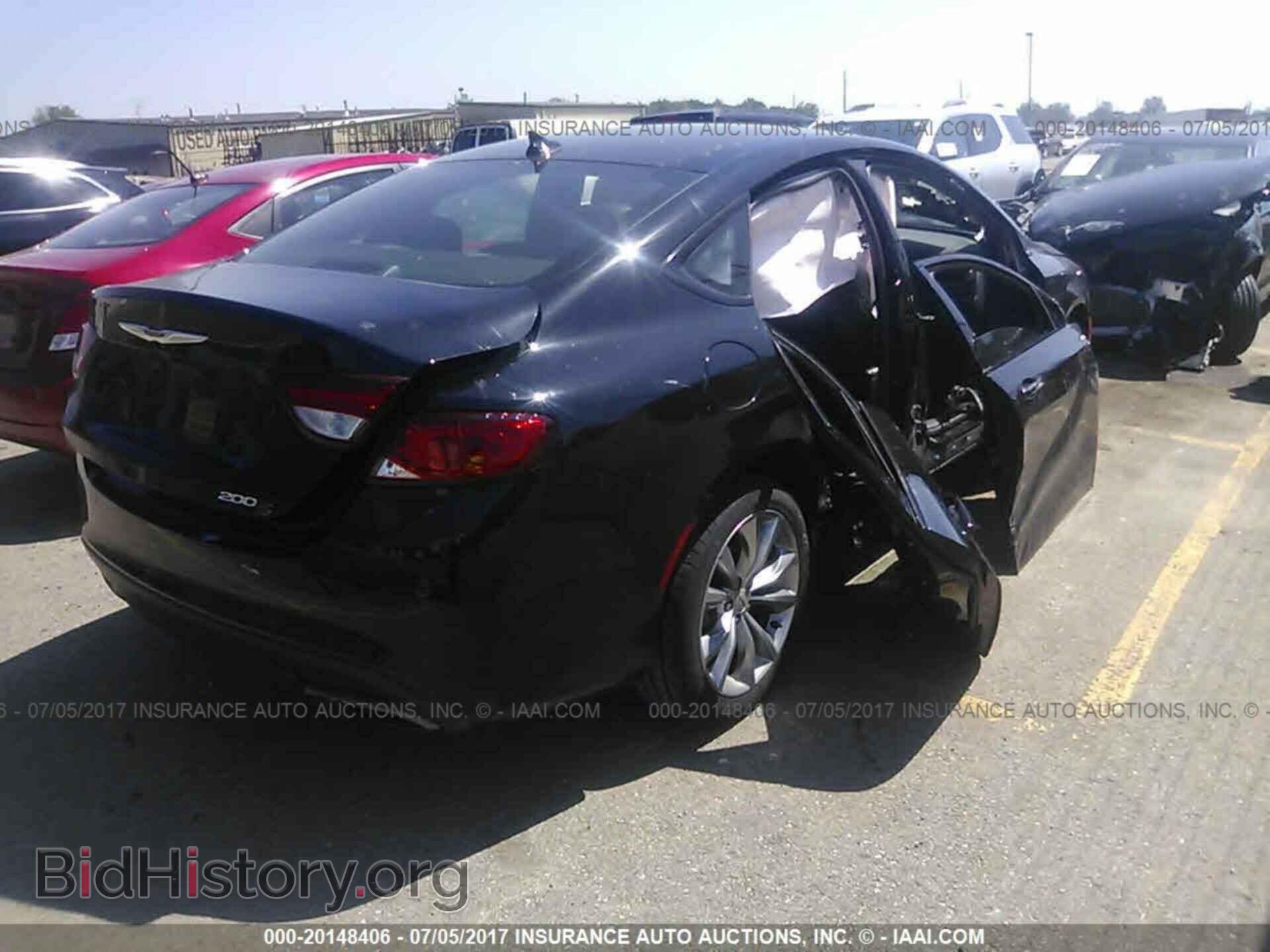 2015 Chrysler 200 - VIN: 1C3CCCBB2FN727063 - Фото 4