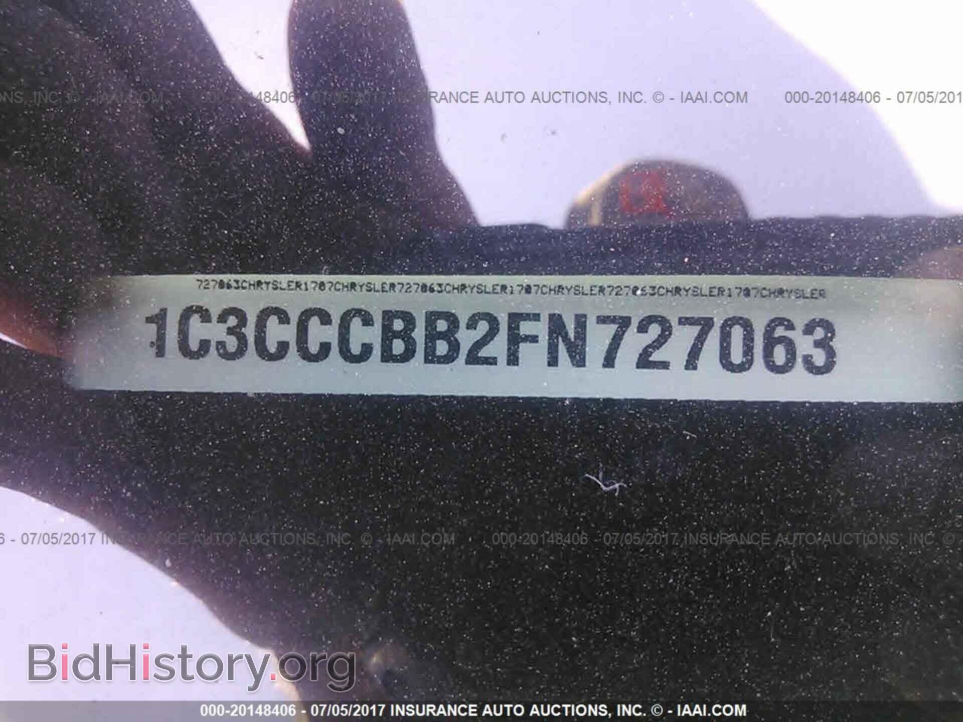 2015 Chrysler 200 - VIN: 1C3CCCBB2FN727063 - Фото 9