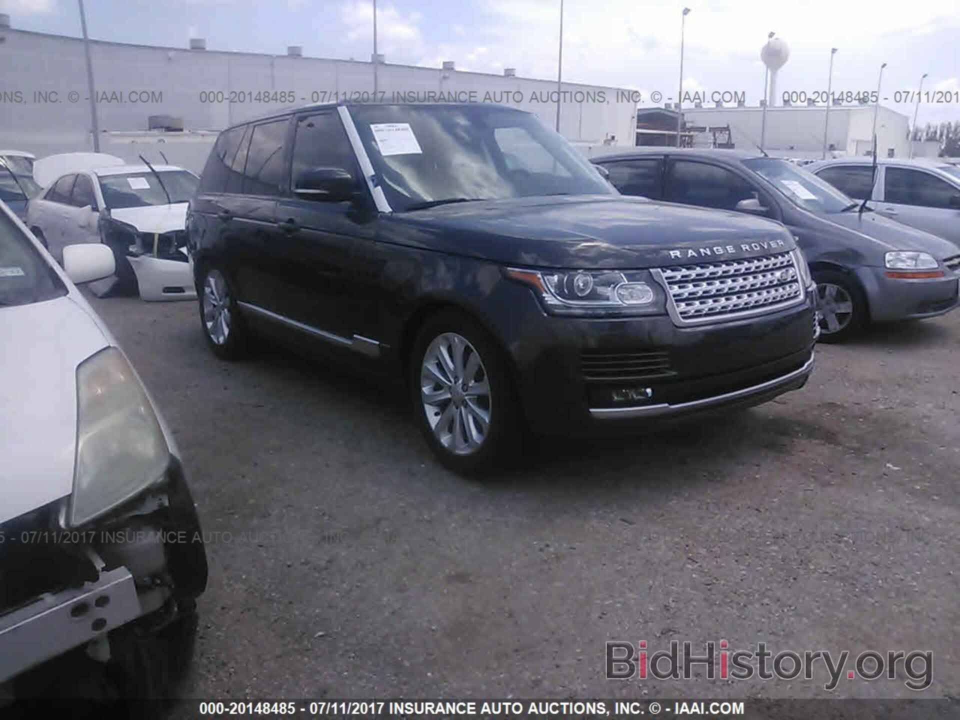 Photo SALGS2WF5EA142144 - Land rover Range rover 2014