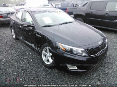2015 Kia OPTIMA, черный — VIN KNAGM4A72F5663021, IAAI