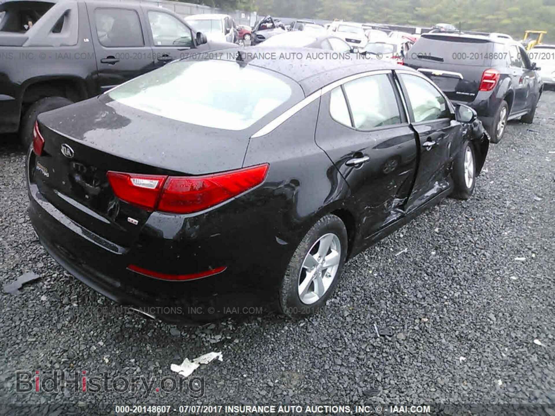 2015 Kia Optima - VIN: KNAGM4A72F5663021 - Photo 4