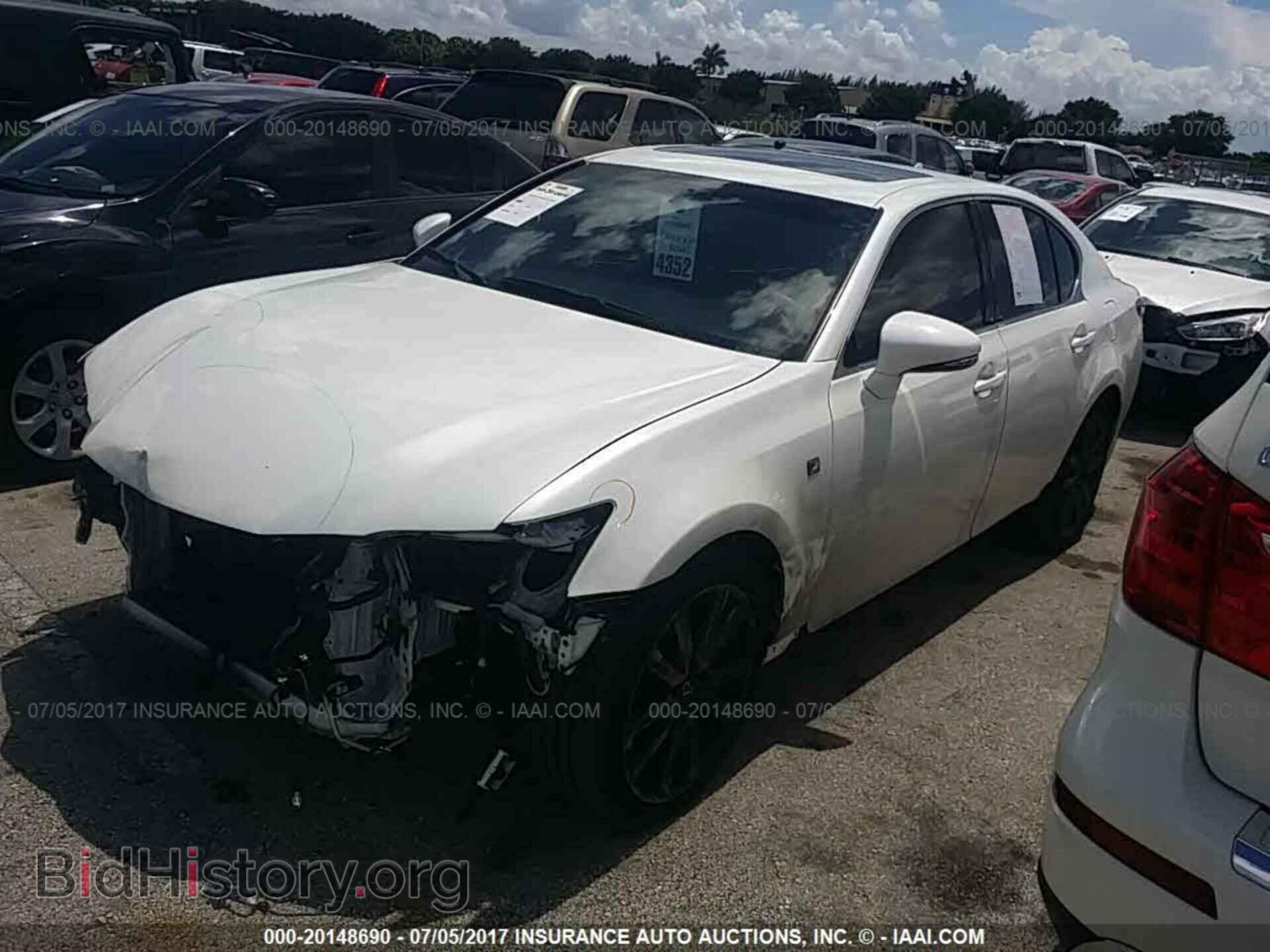 2013 Lexus Gs - VIN: JTHBE1BL1D5027433 - Фото 2
