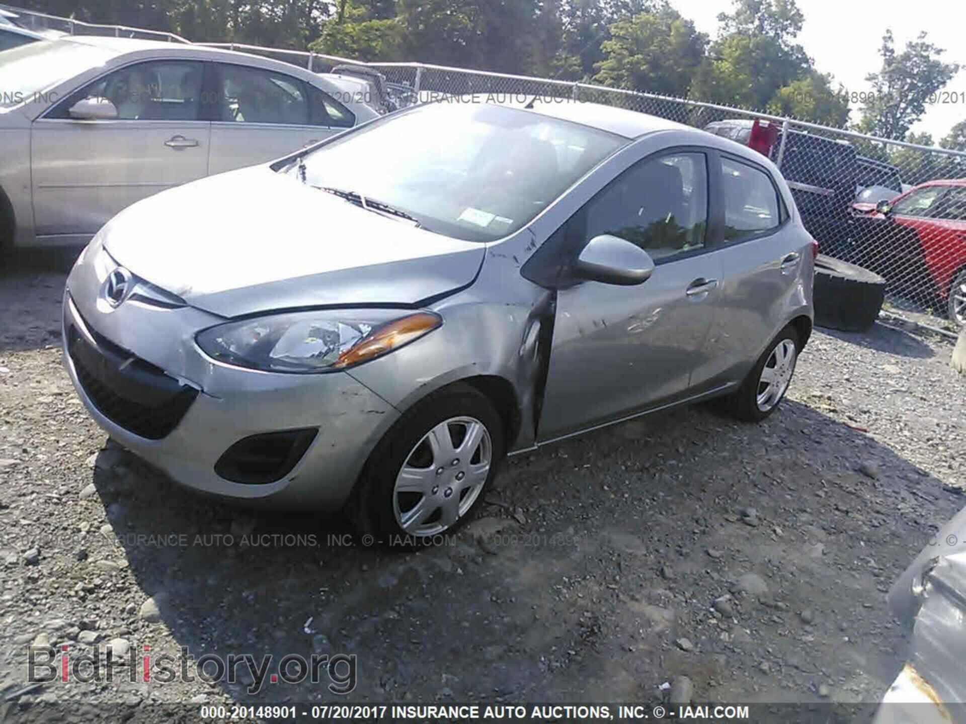 2013 Mazda Mazda2 - VIN: JM1DE1KY5D0154754 - Photo 2