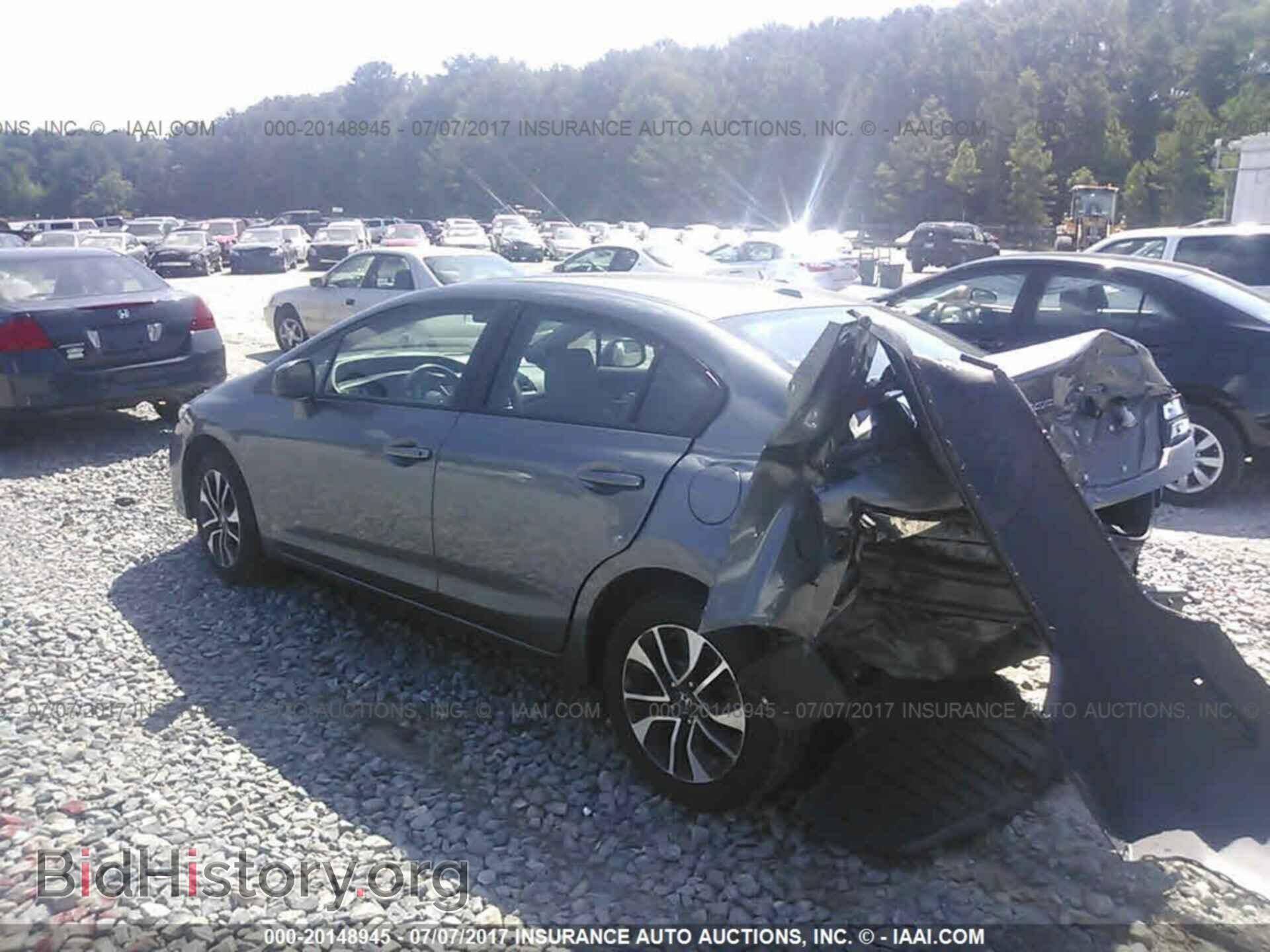 2013 Honda Civic - VIN: 2HGFB2F99DH514664 - Photo 3