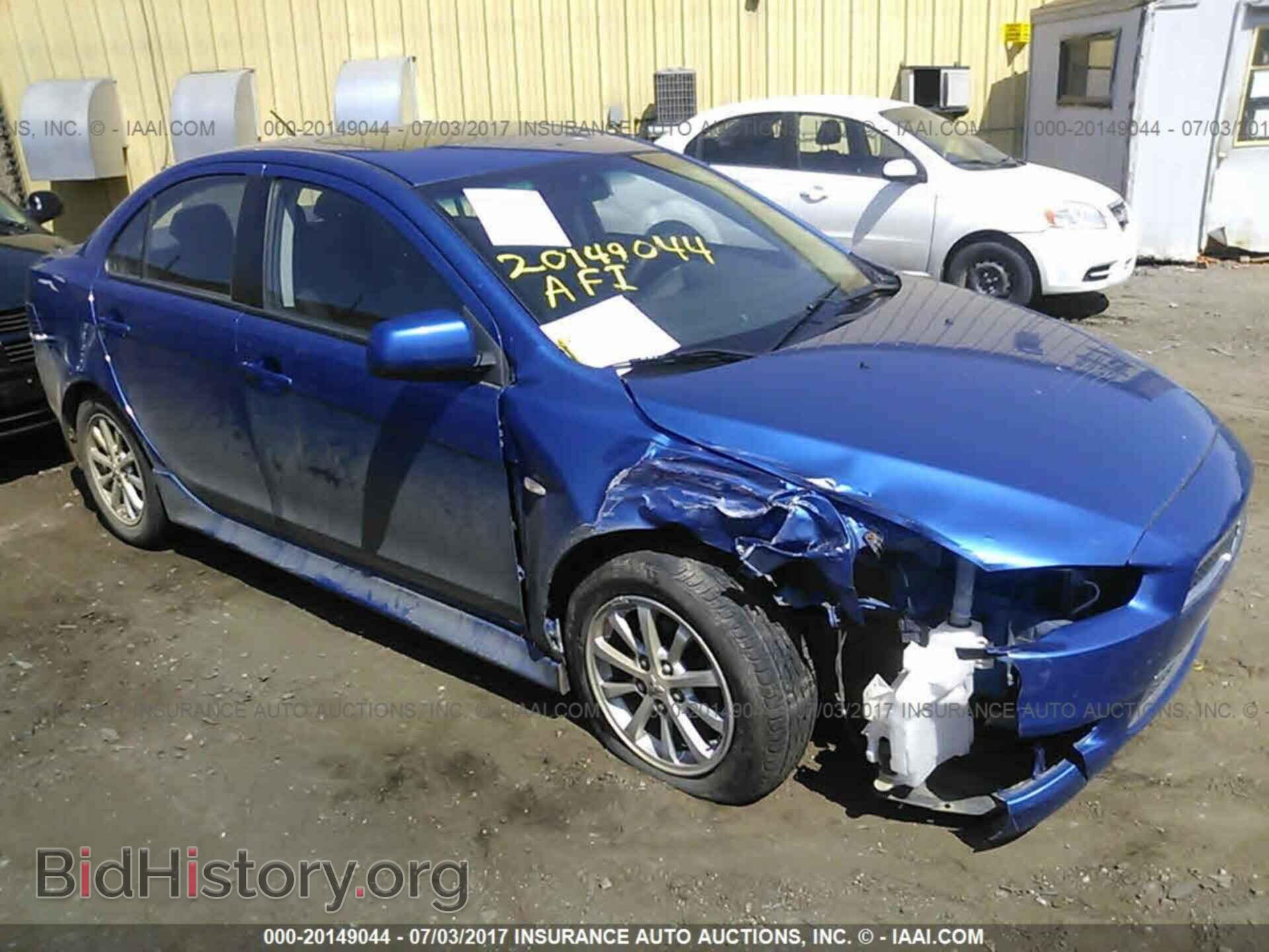 Фотография JA32U2FU4CU017253 - Mitsubishi Lancer 2012