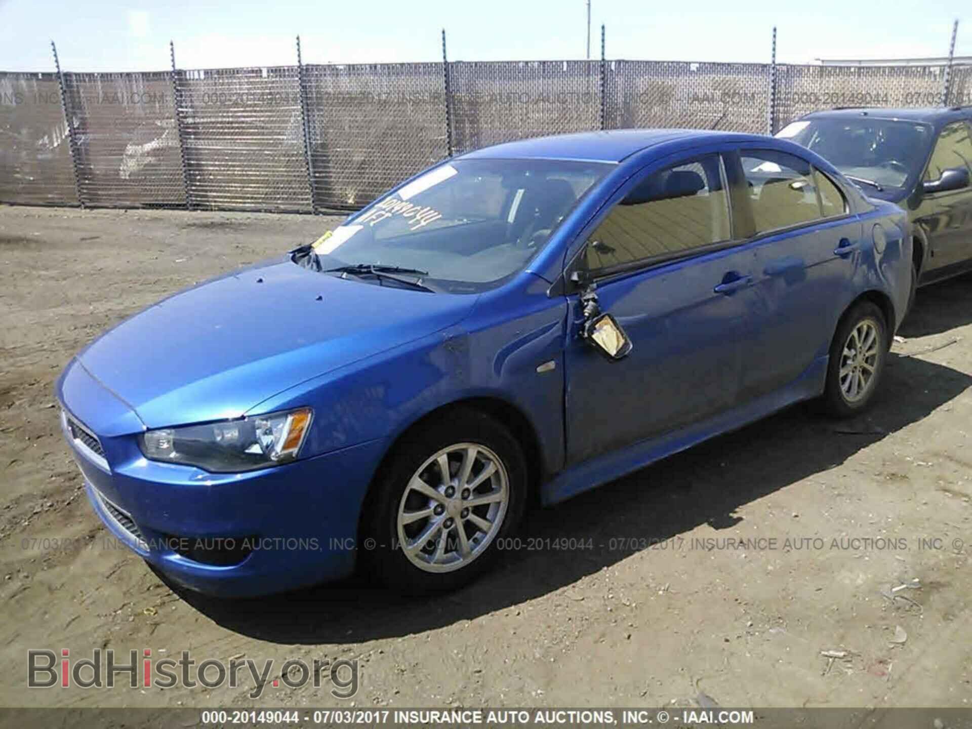 2012 Mitsubishi Lancer - VIN: JA32U2FU4CU017253 - Фото 2