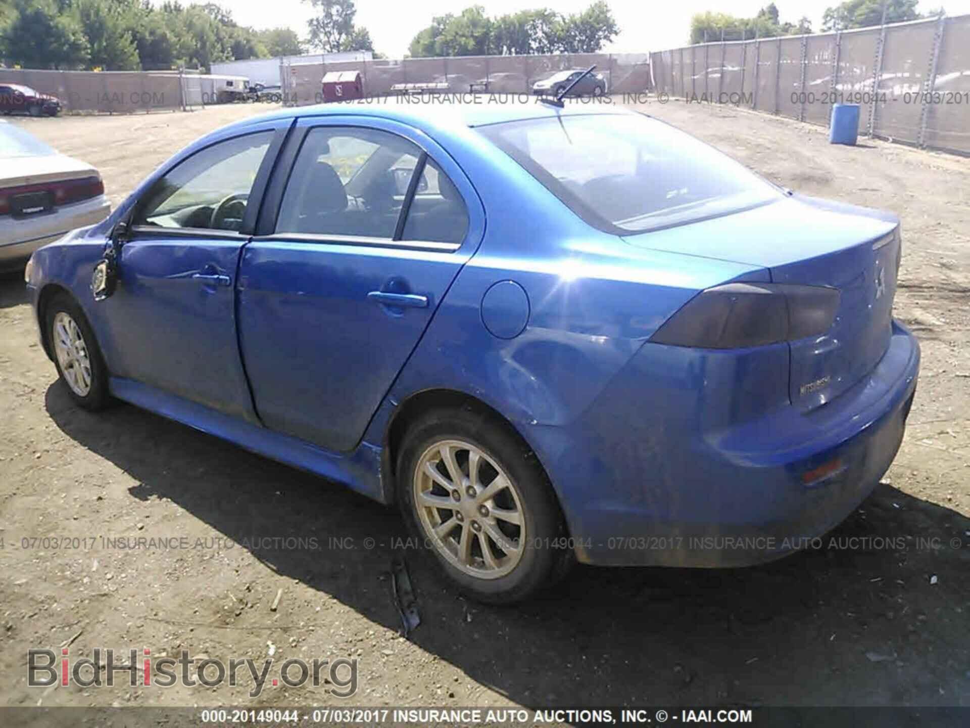2012 Mitsubishi Lancer - VIN: JA32U2FU4CU017253 - Фото 3