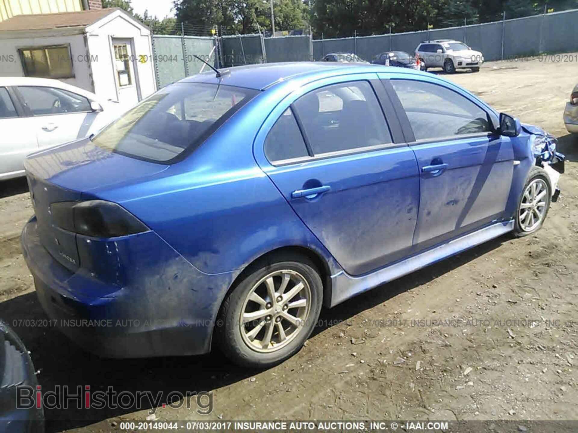 2012 Mitsubishi Lancer - VIN: JA32U2FU4CU017253 - Фото 4