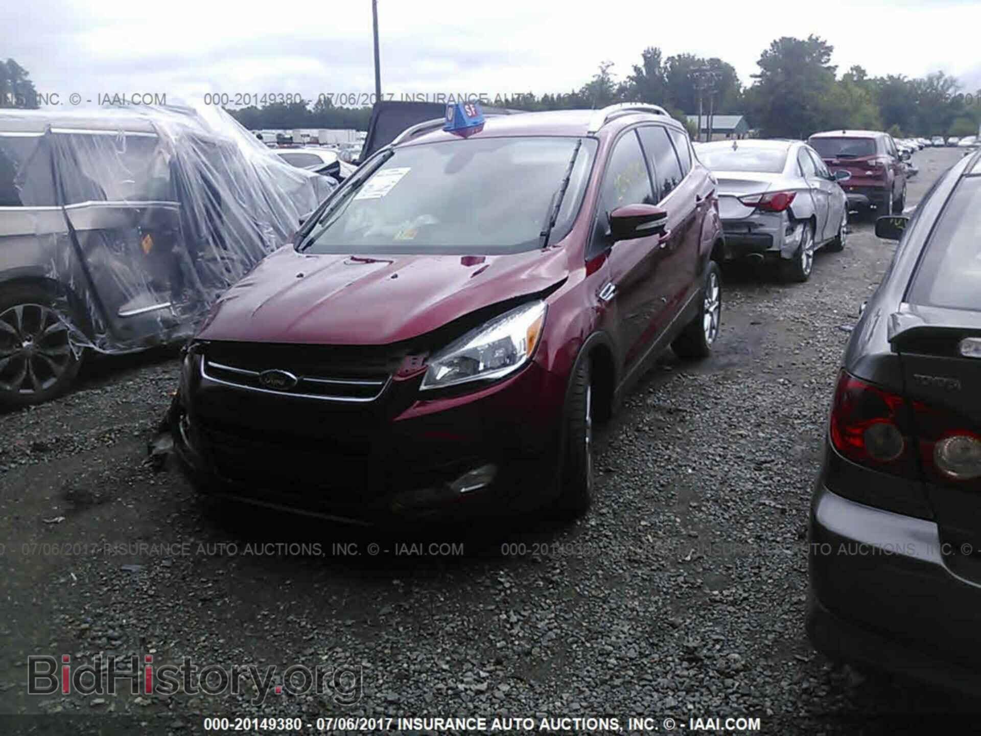 2014 Ford Escape - VIN: 1FMCU0JX5EUD98928 - Фото 2