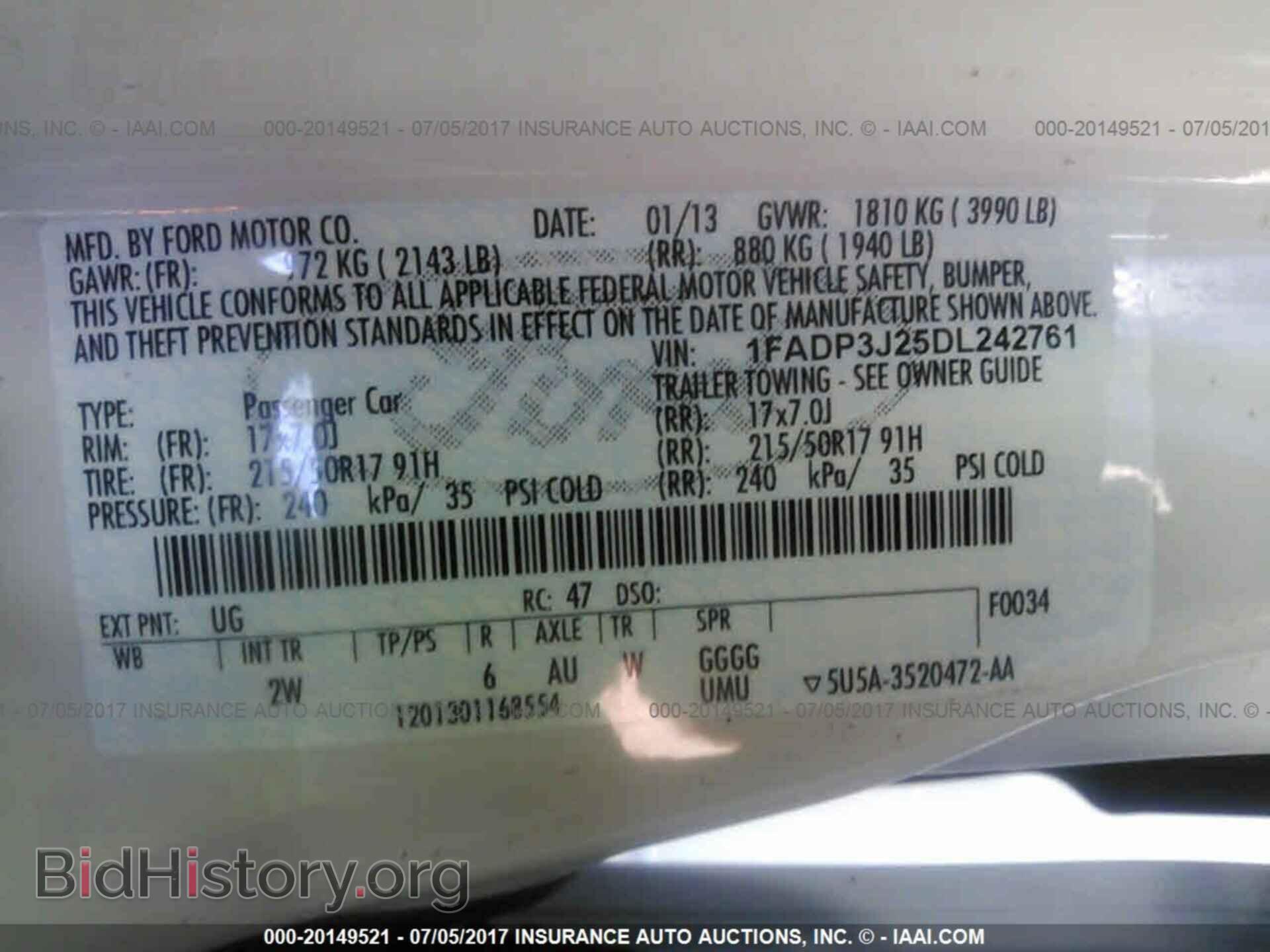 2013 Ford Focus - VIN: 1FADP3J25DL242761 - Photo 9