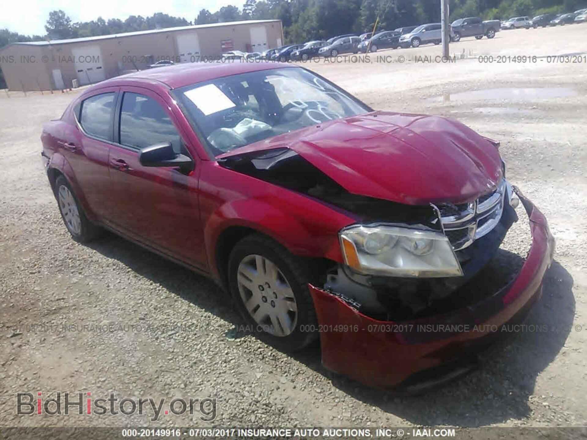 Photo 1C3CDZAB5CN243501 - Dodge Avenger 2012