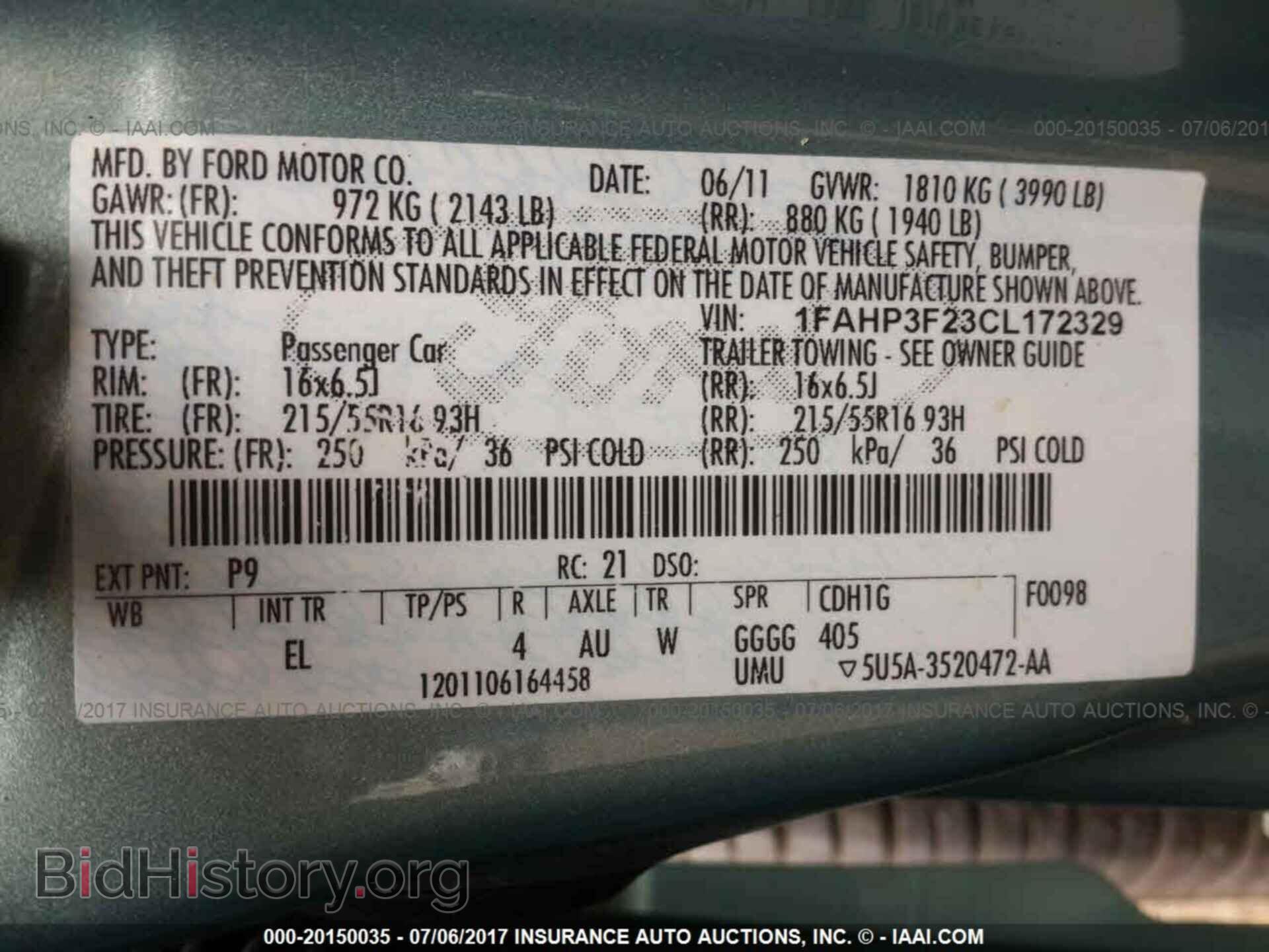 2012 Ford Focus - VIN: 1FAHP3F23CL172329 - Photo 9