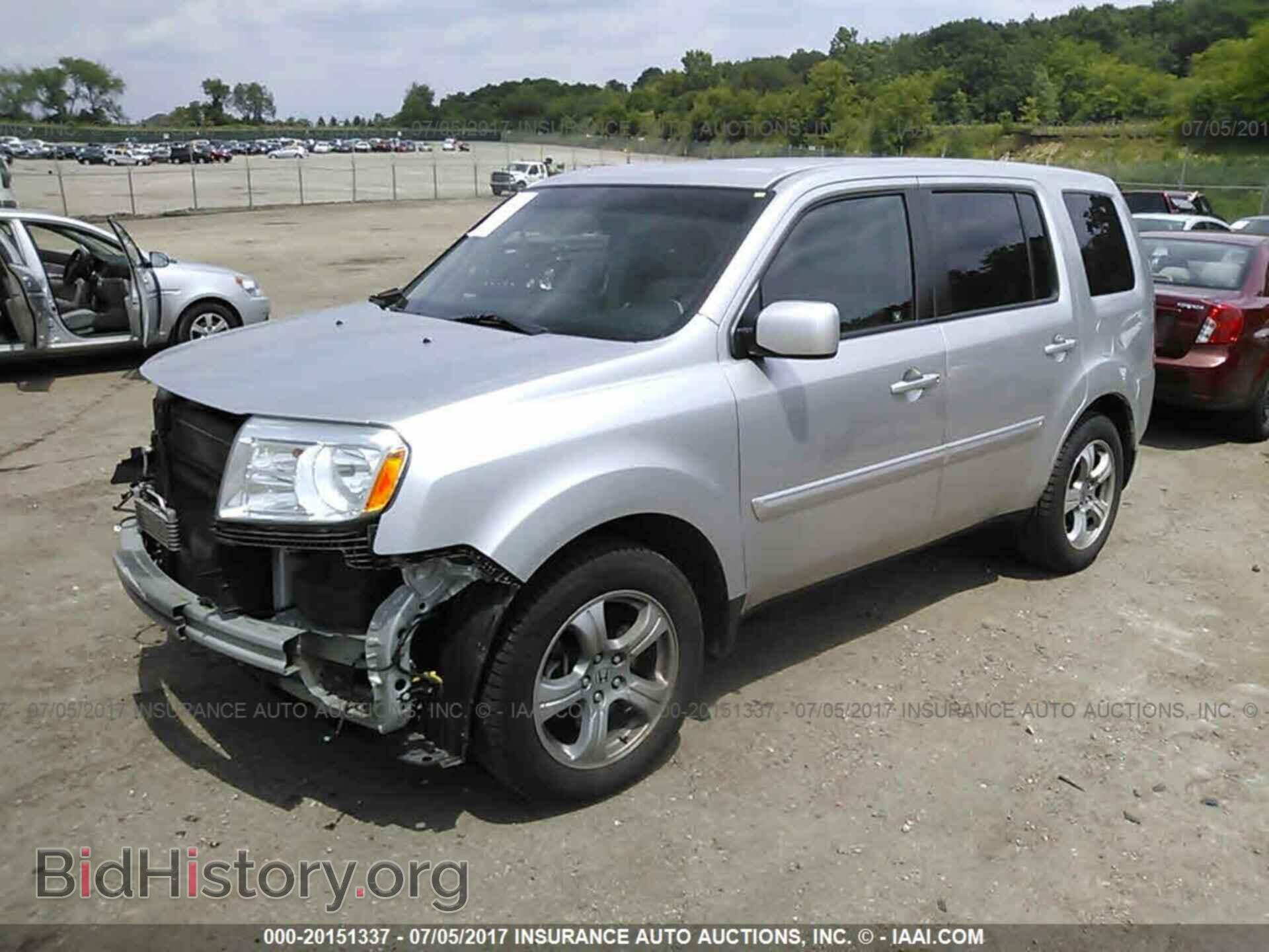 2012 Honda Pilot - VIN: 5FNYF4H49CB044472 - Photo 2