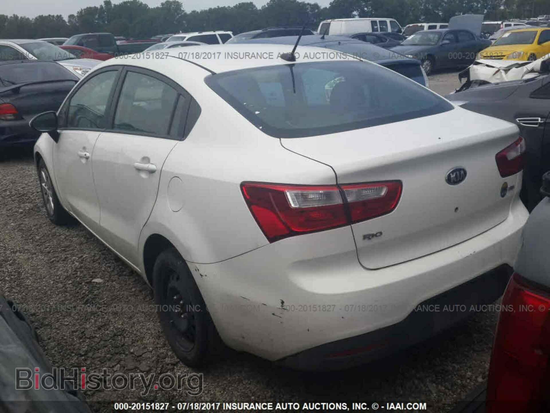 2013 KIA RIO - VIN: KNADM4A32D6275732 - Фото 3