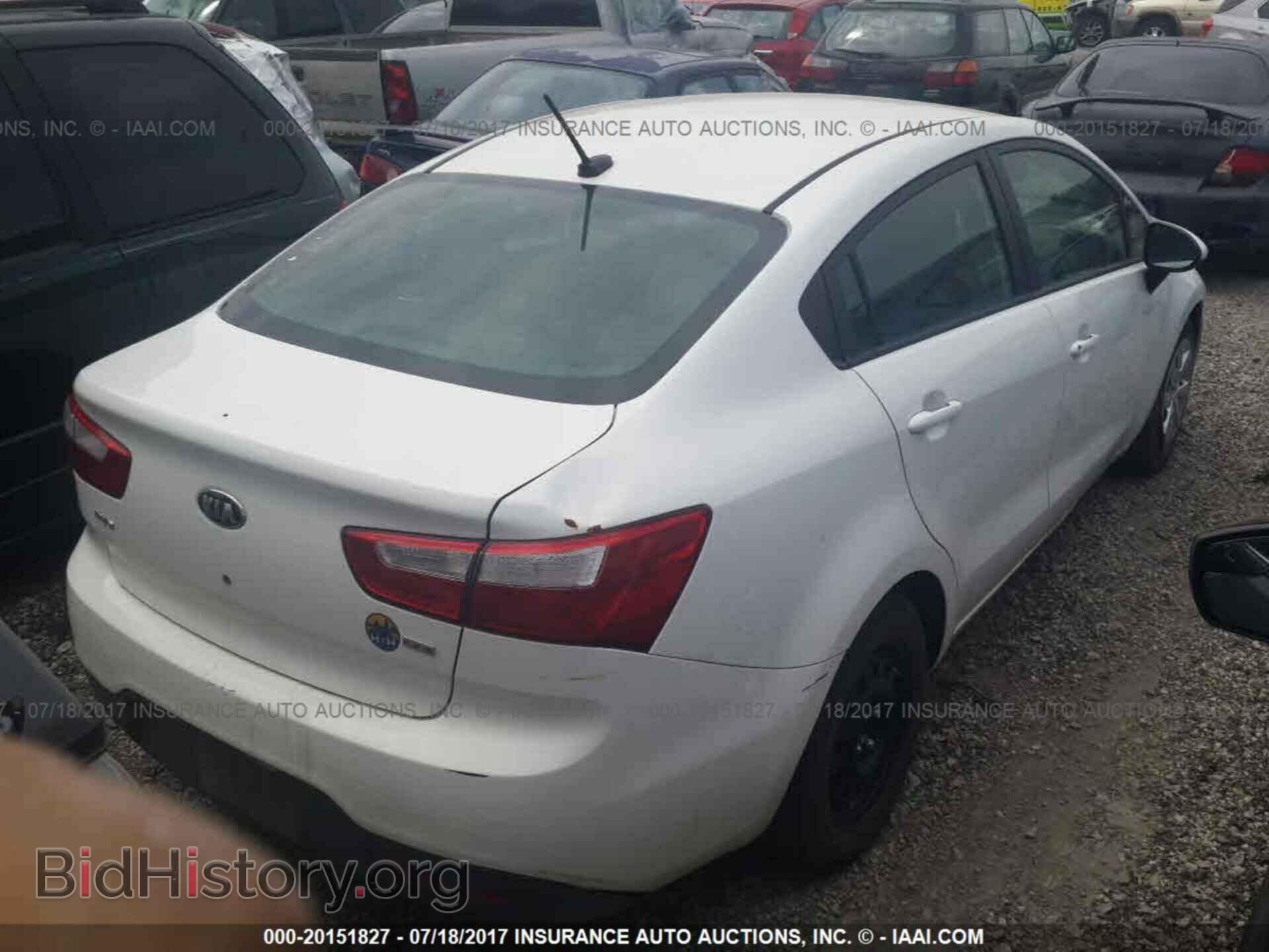2013 KIA RIO - VIN: KNADM4A32D6275732 - Фото 4