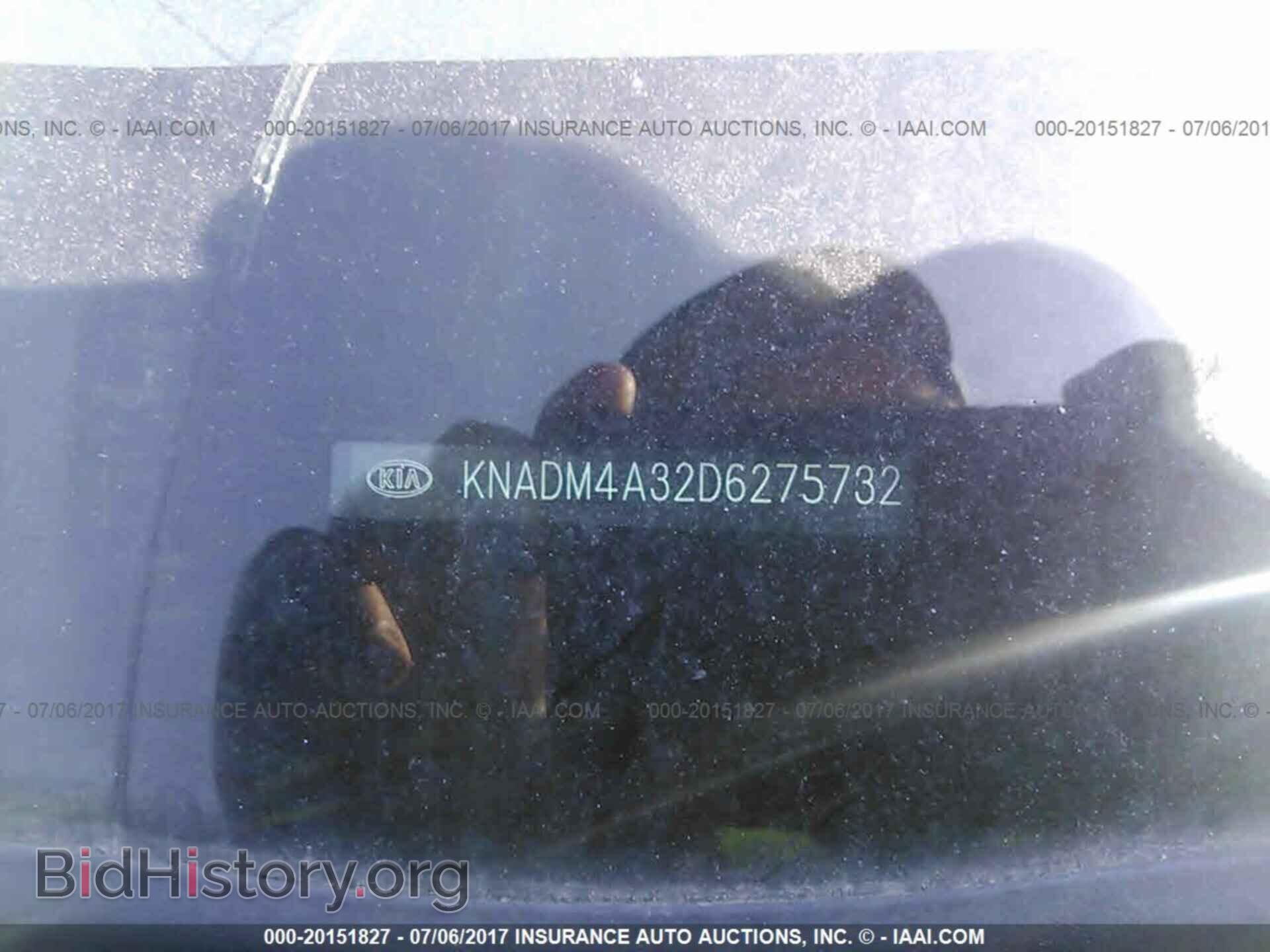 2013 KIA RIO - VIN: KNADM4A32D6275732 - Фото 9