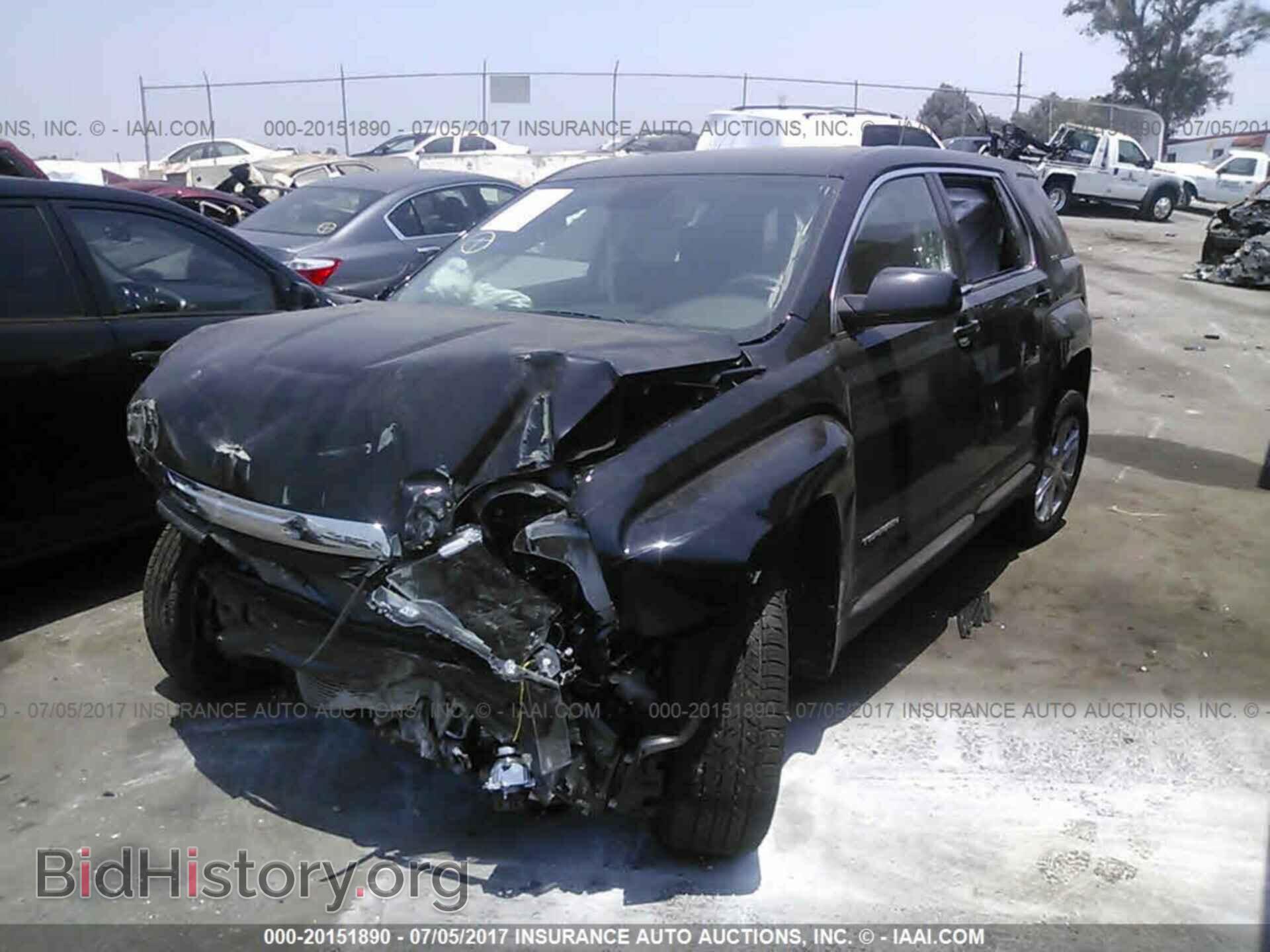 2017 Gmc Terrain - VIN: 2GKALMEK4H6136071 - Фото 2