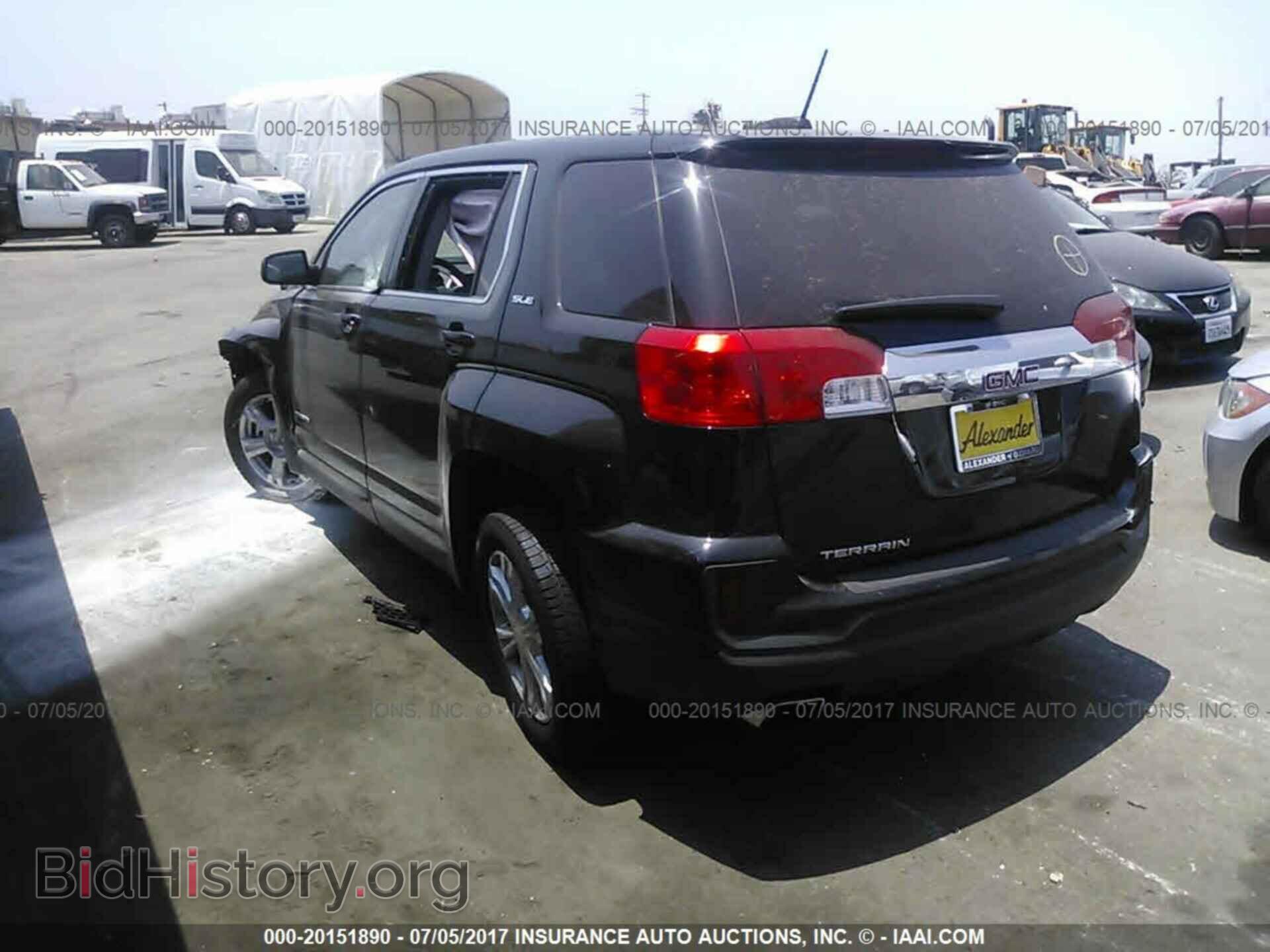 2017 Gmc Terrain - VIN: 2GKALMEK4H6136071 - Фото 3