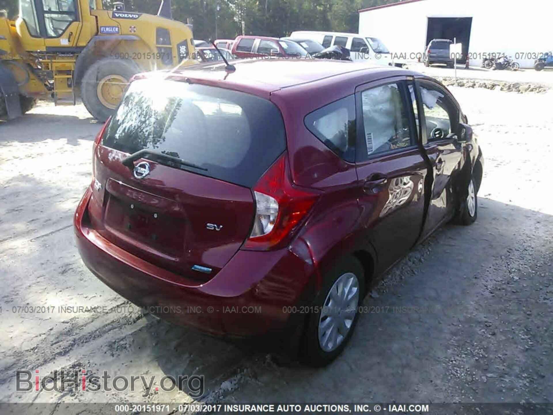 2014 Nissan Versa note - VIN: 3N1CE2CP2EL404109 - Фото 4