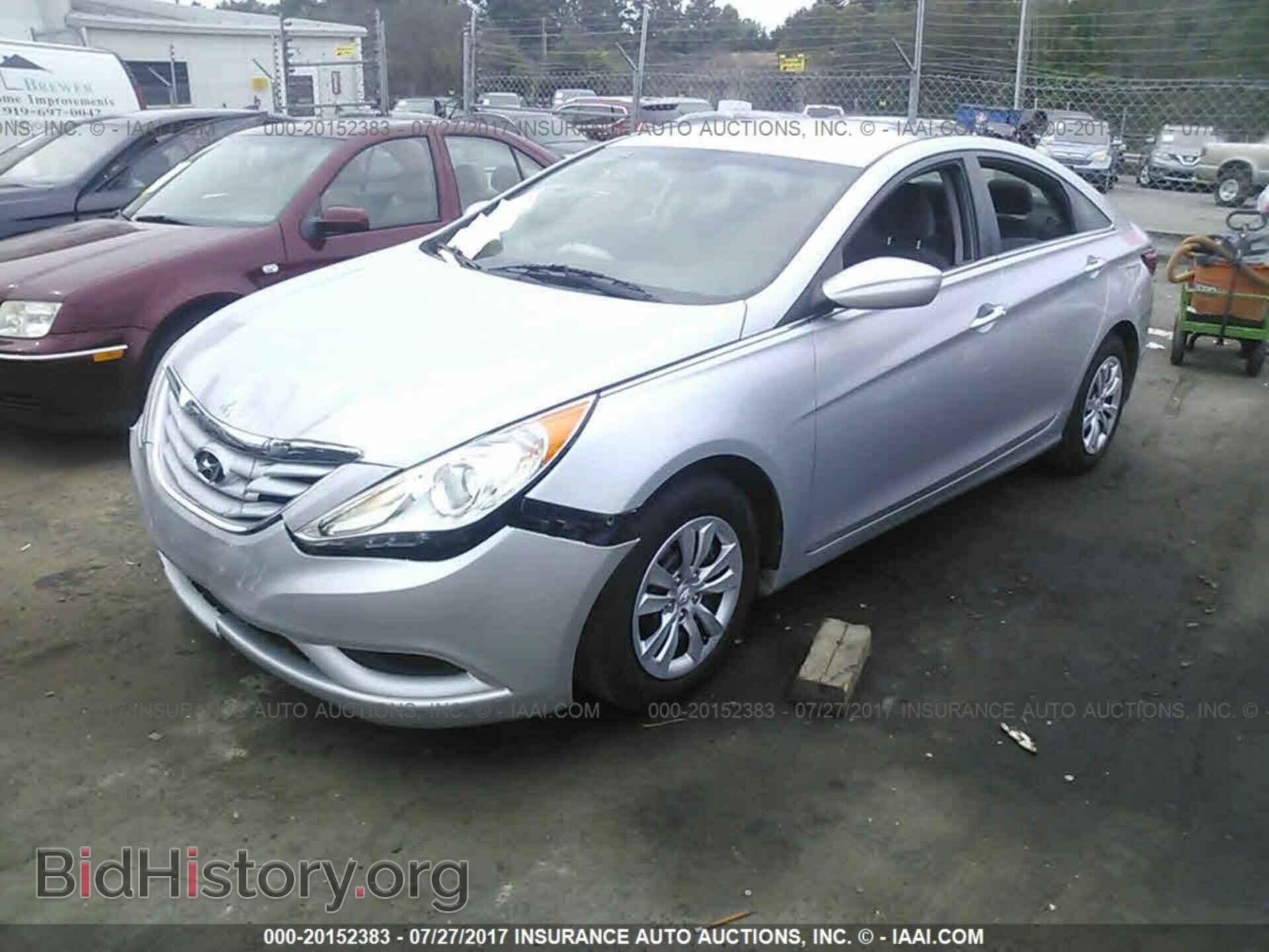 2012 Hyundai Sonata - VIN: 5NPEB4AC3CH336216 - Фото 2
